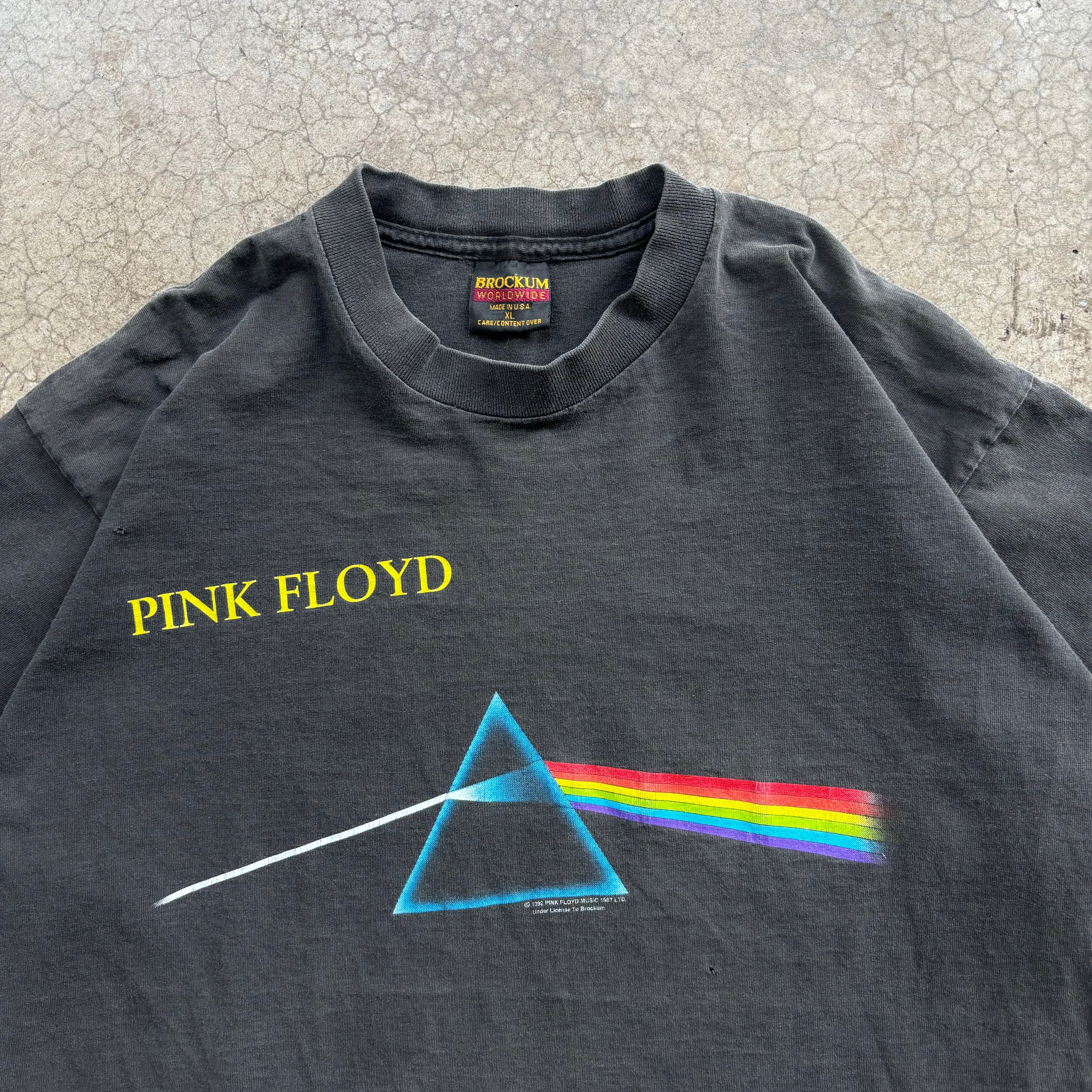 90s PINK FLOYD DARK SIDE OF THE MOON TEE - XL