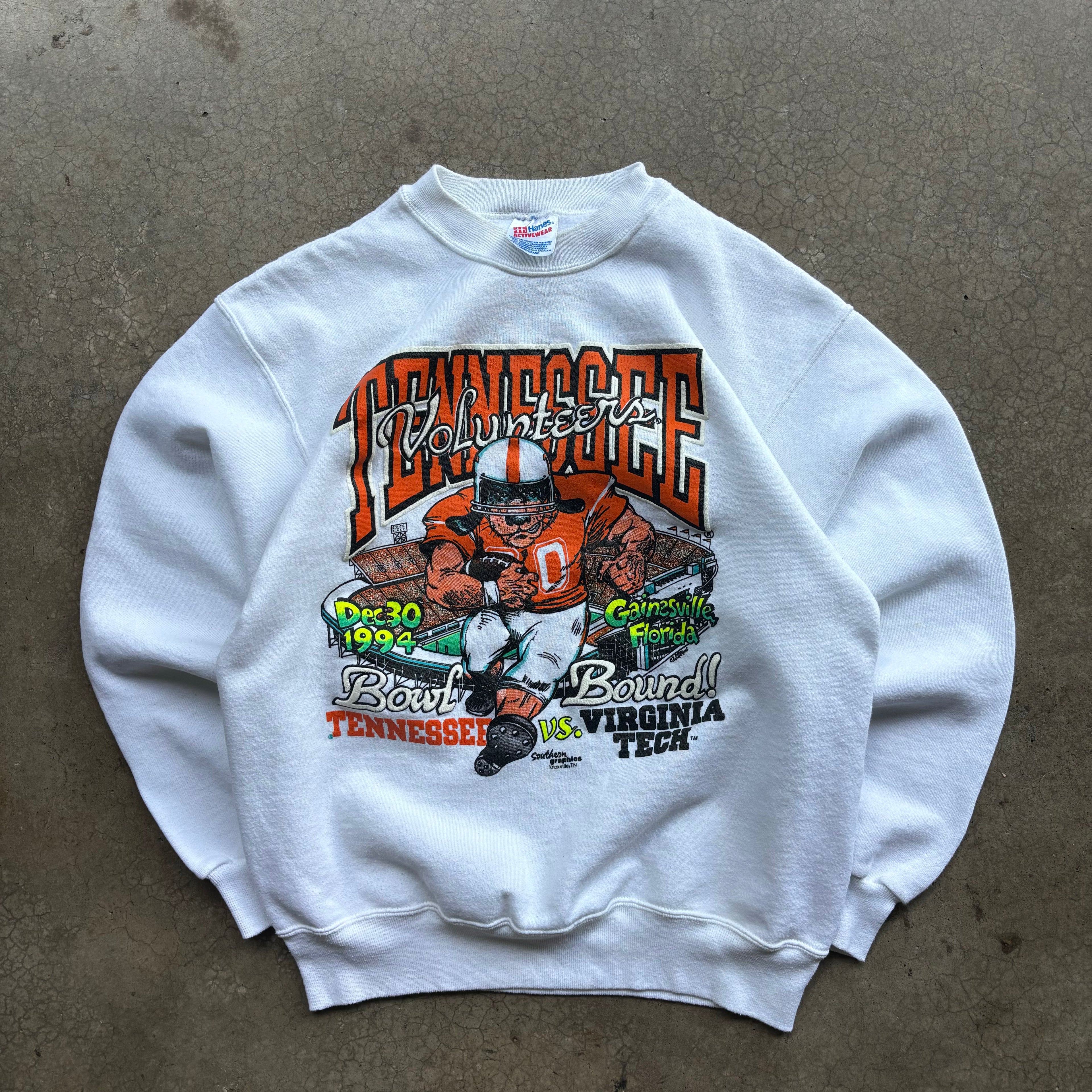 90s TENNESSEE VOLS BOWL BOUND CREWNECK - L