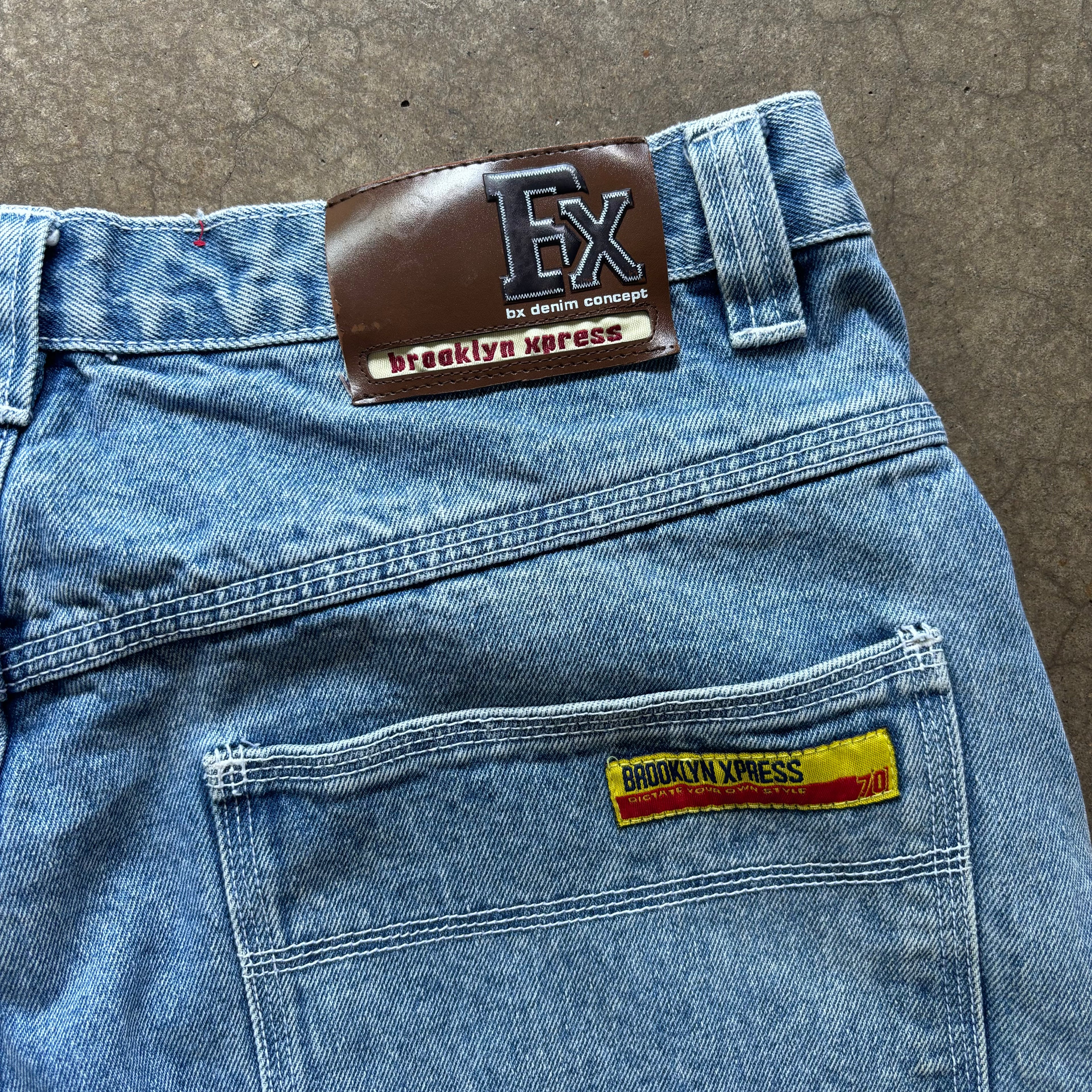 00s BROOKLYN EXPRESS JORTS - SZ 36