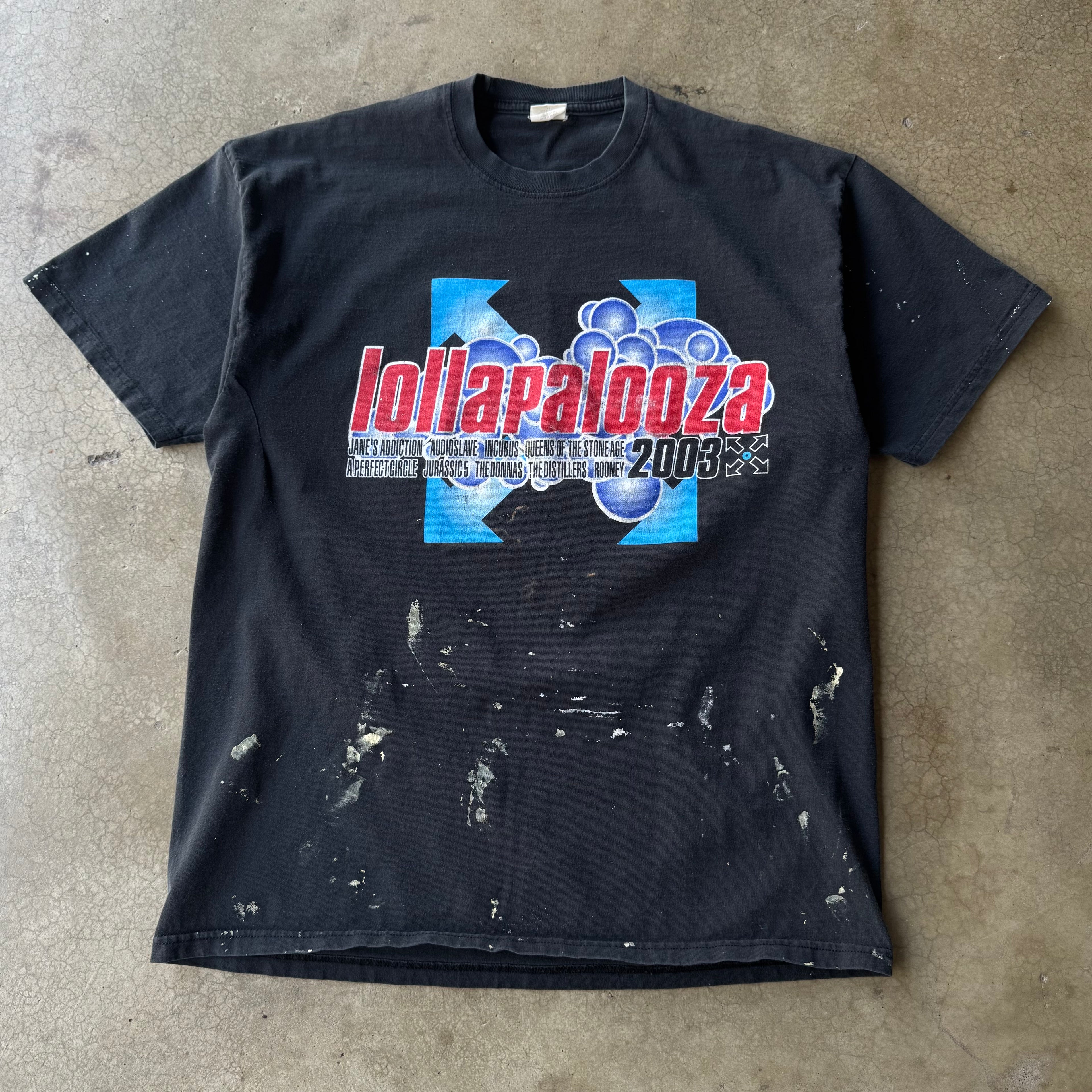 00S LOLLAPALOOZA MUSIC FESTIVAL TEE - XL