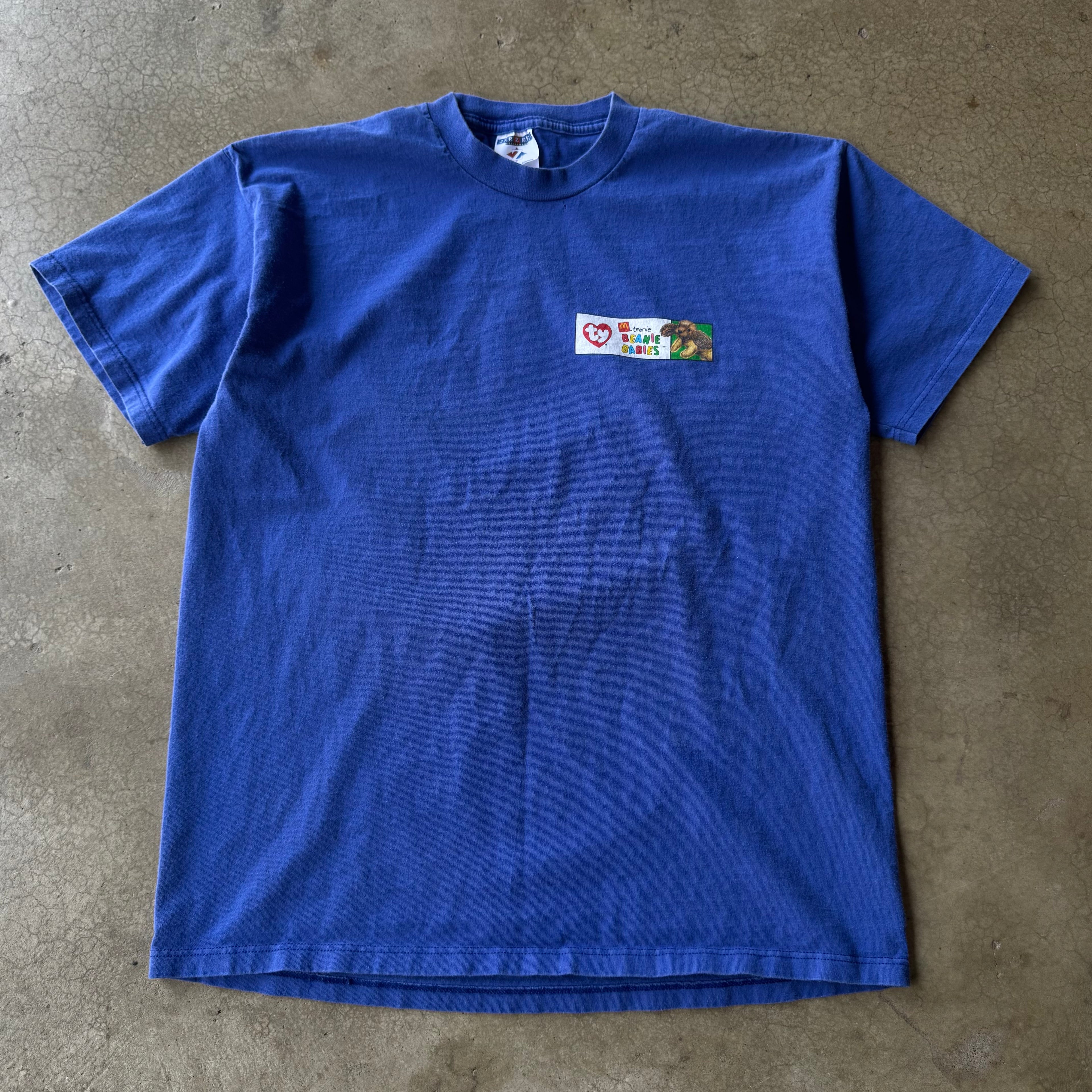 00S MCDONALDS BEANIE BABY PROMO TEE - L