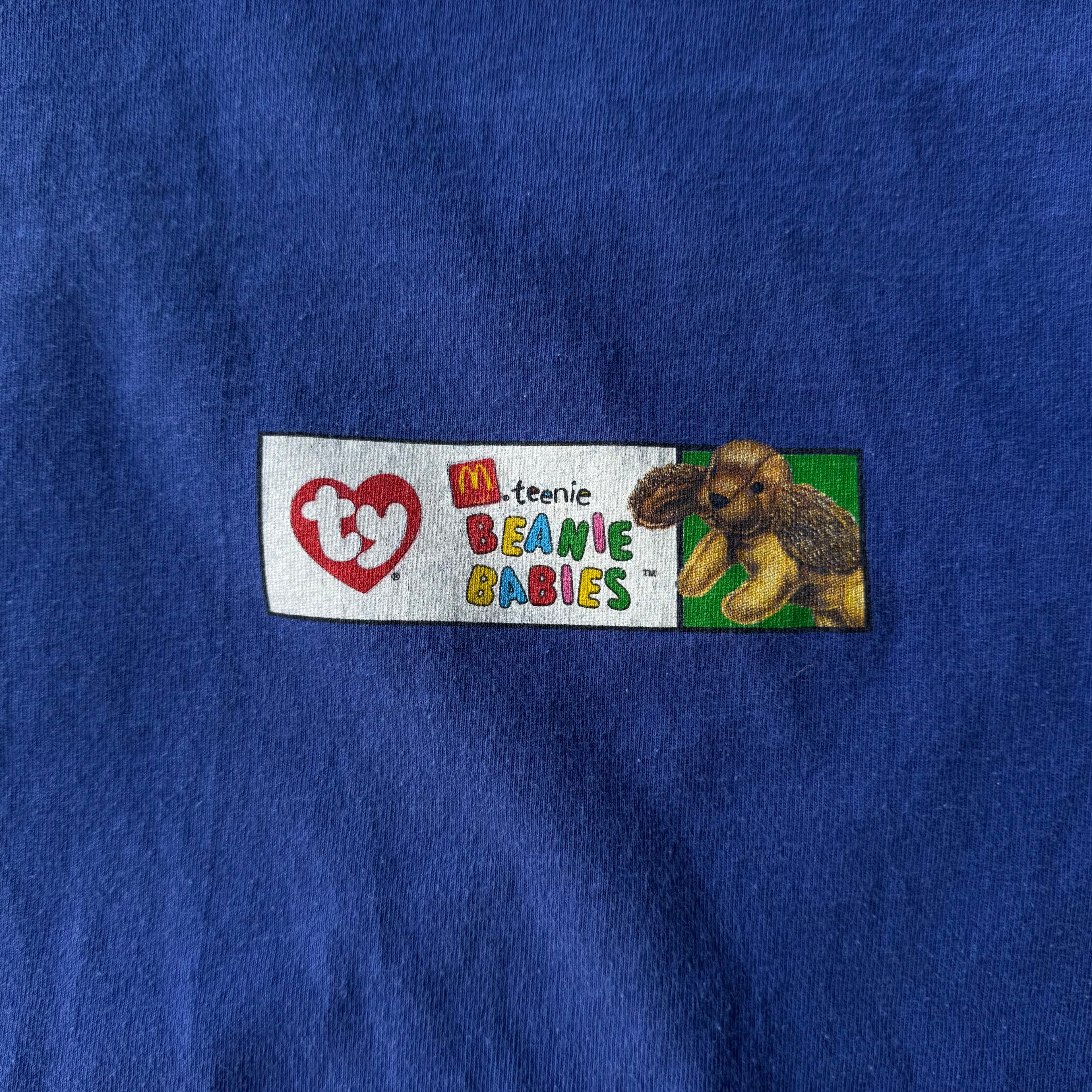 00S MCDONALDS BEANIE BABY PROMO TEE - L