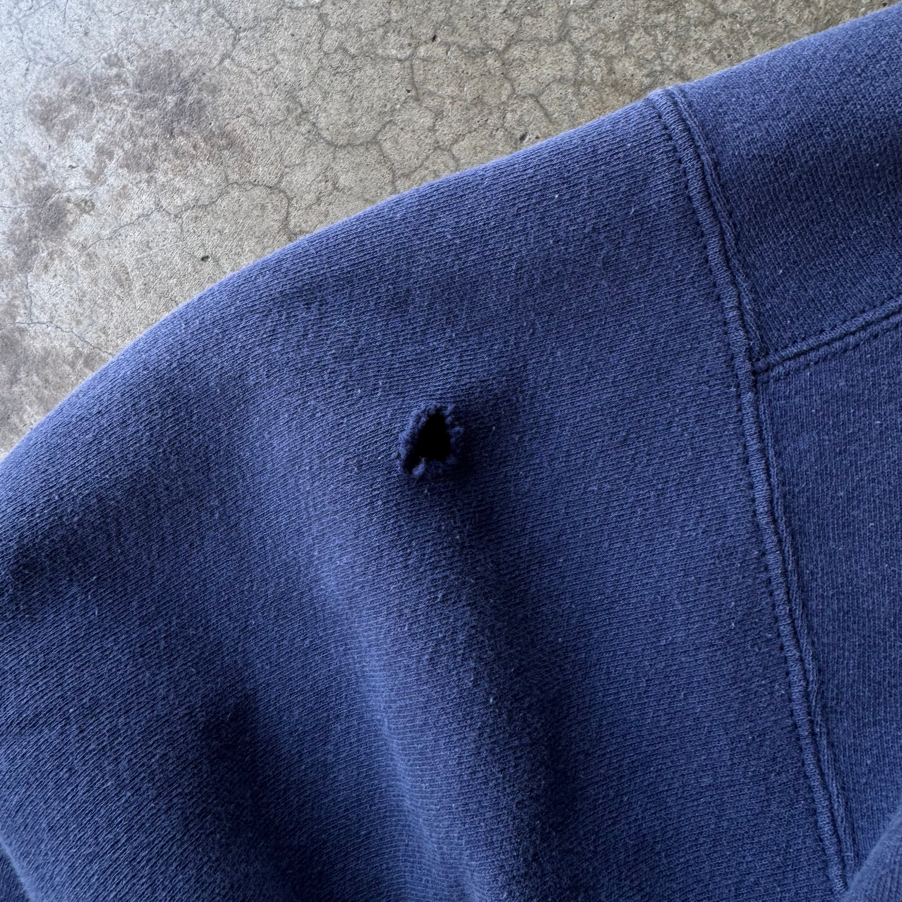 90S NIKE NAVY BLUE ESSENTIAL CREWNECK - M