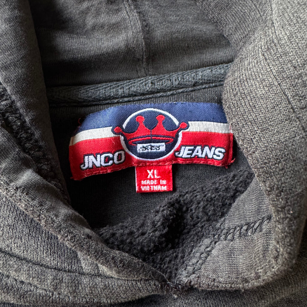 00S BLACK JNCO DICE HOODIE - XL