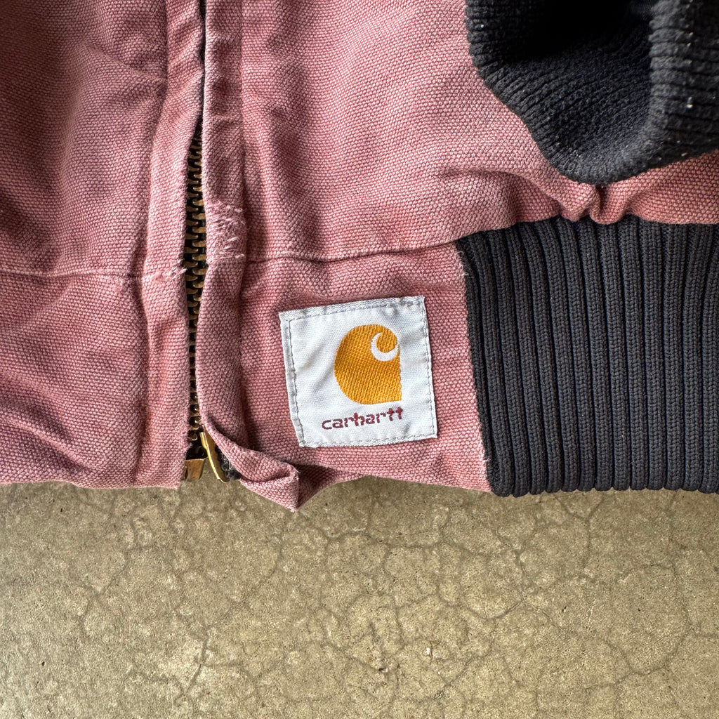 90S PURPLE AZTEC CARHARTT JACKET - L