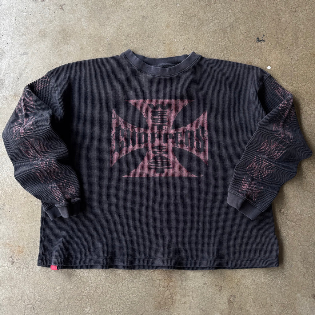 00s WEST COAST CHOPPERS LONG SLEEVE THERMAL - 3XL