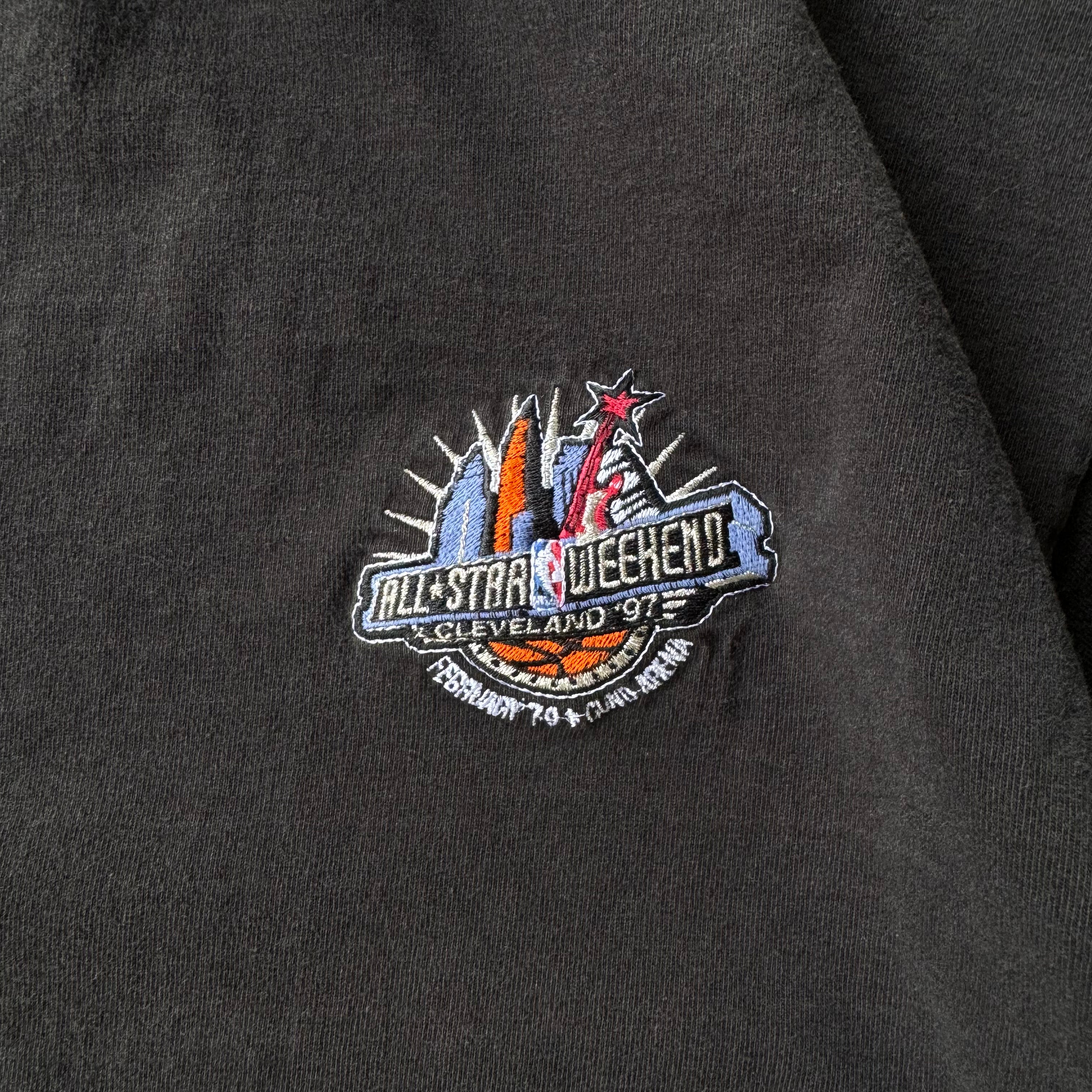 90s NBA ALL STAR GAME LONG SLEEVE TEE - XL