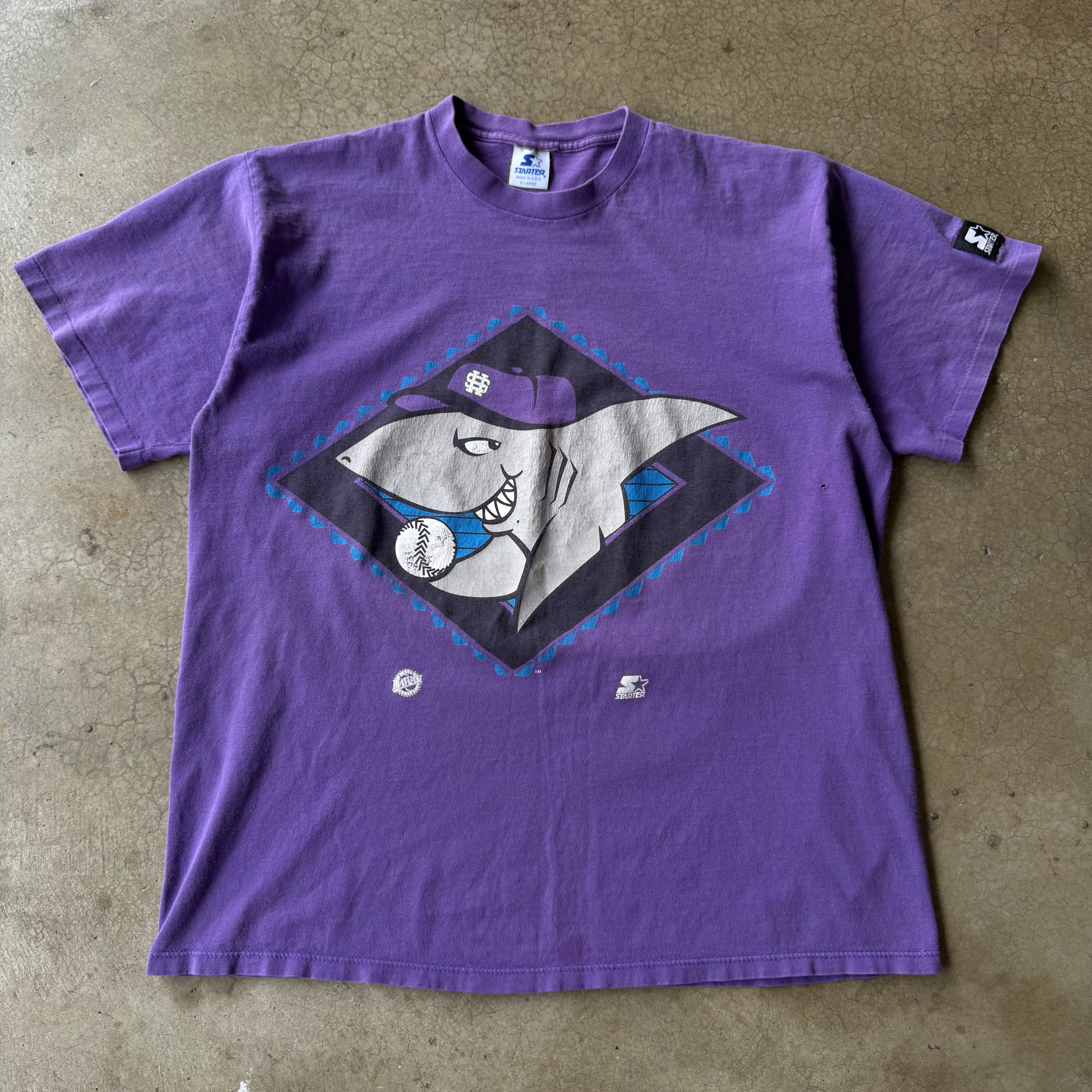 90s STARTER HONOLULU SHARKS TEE - XL