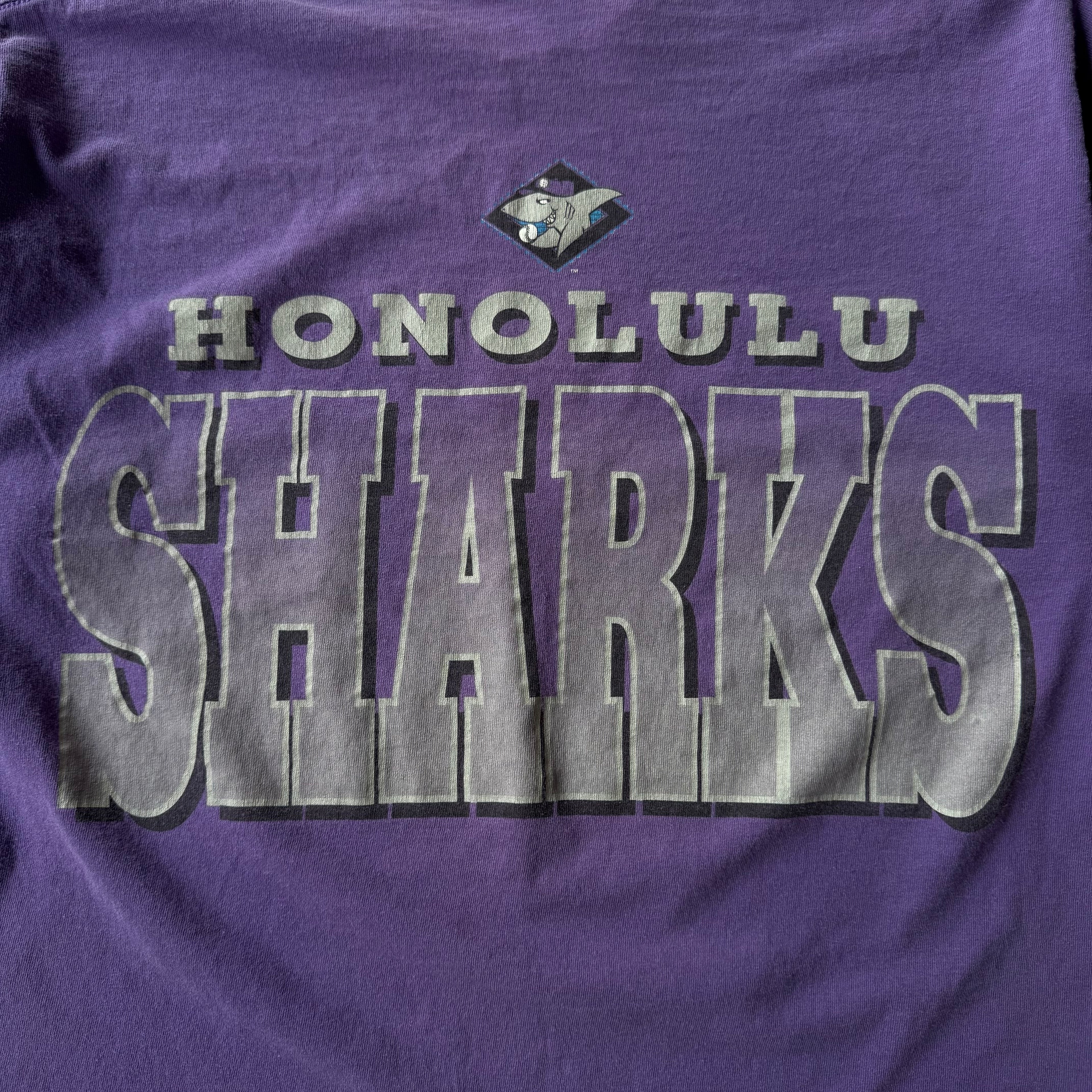 90s STARTER HONOLULU SHARKS TEE - XL