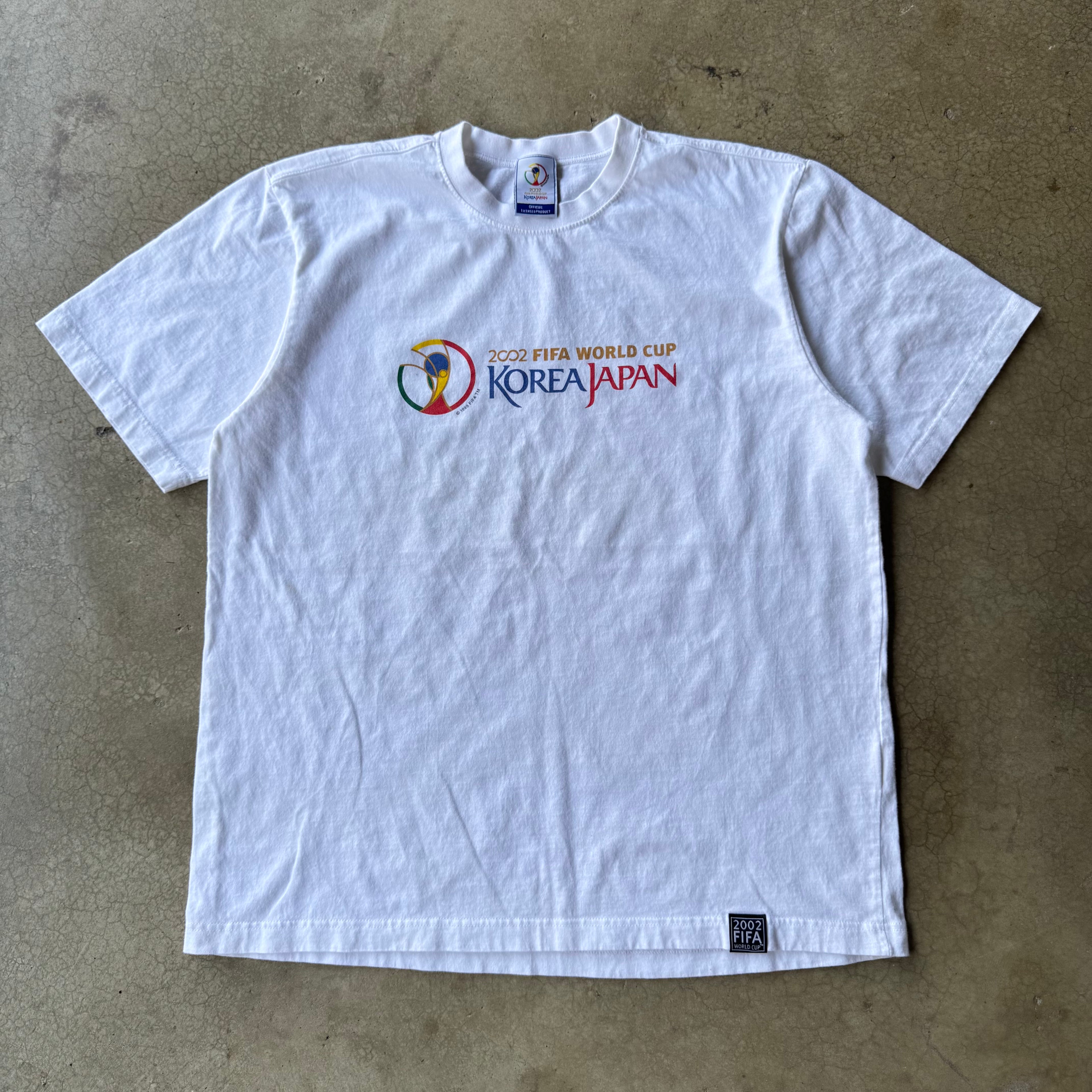 00s FIFA WORLD CUP KOREA JAPAN TEE - L