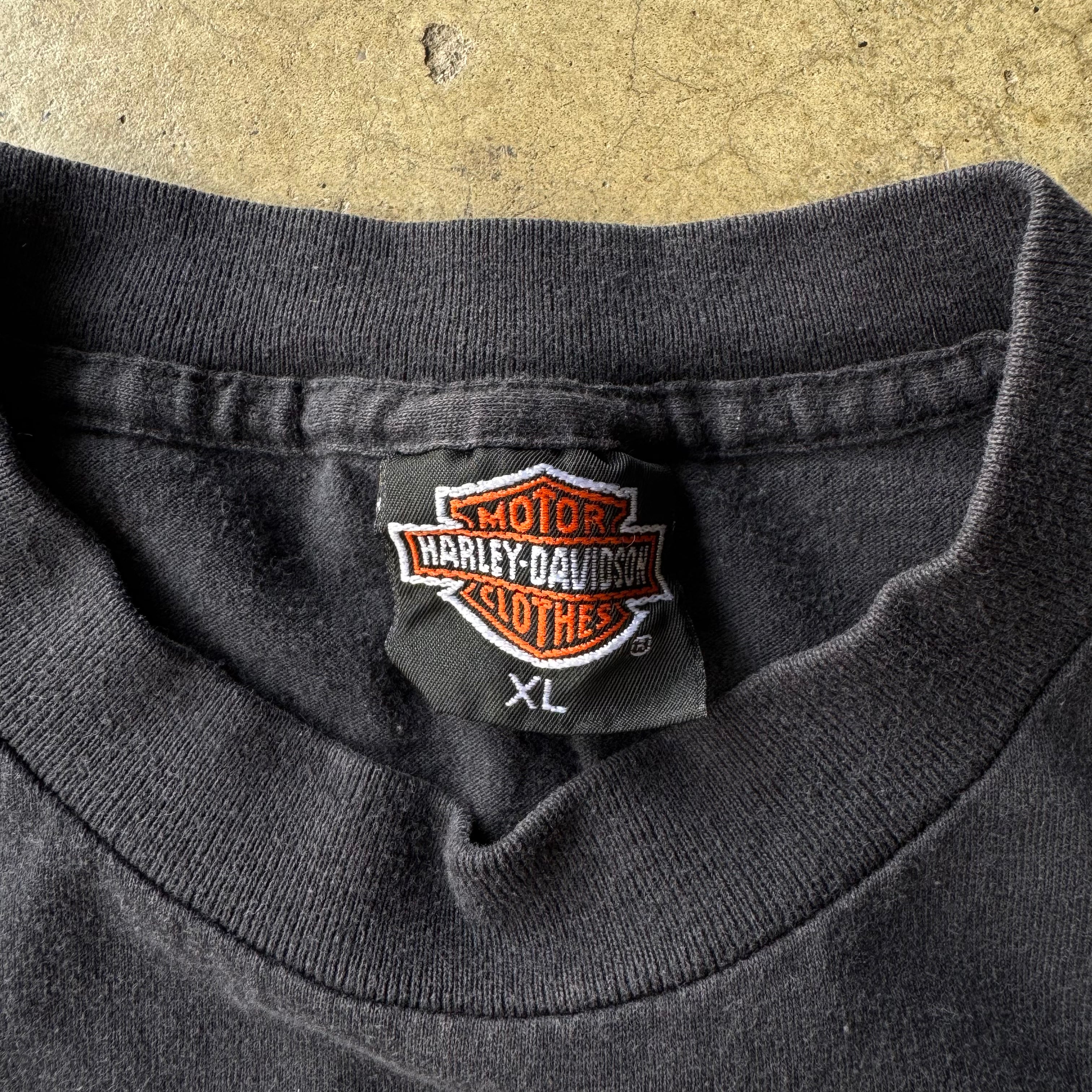 90s HARLEY DAVIDSON JESSUP MD BIKER TEE - XL