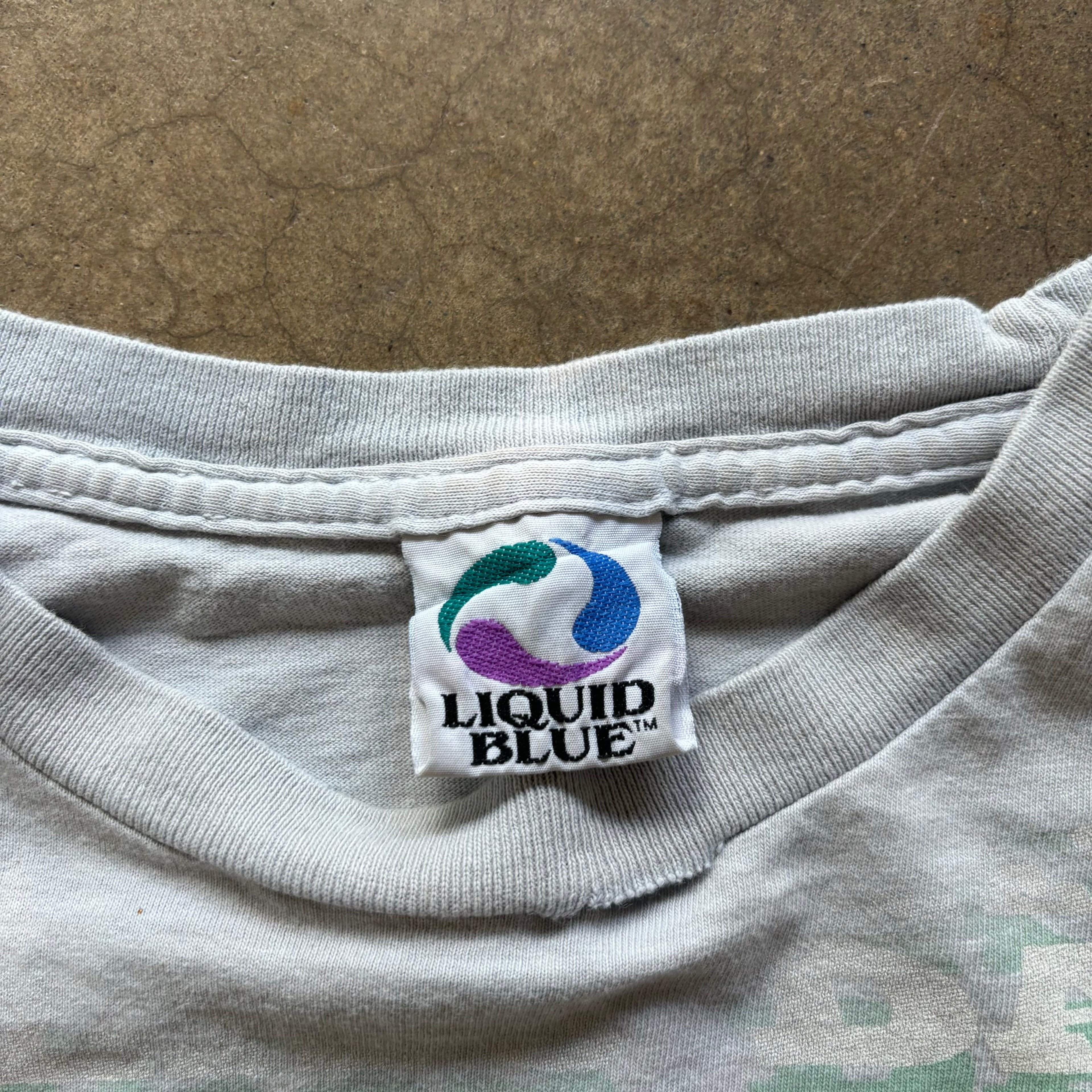 90s LIQUID BLUE COWBOYS TEE - XXL