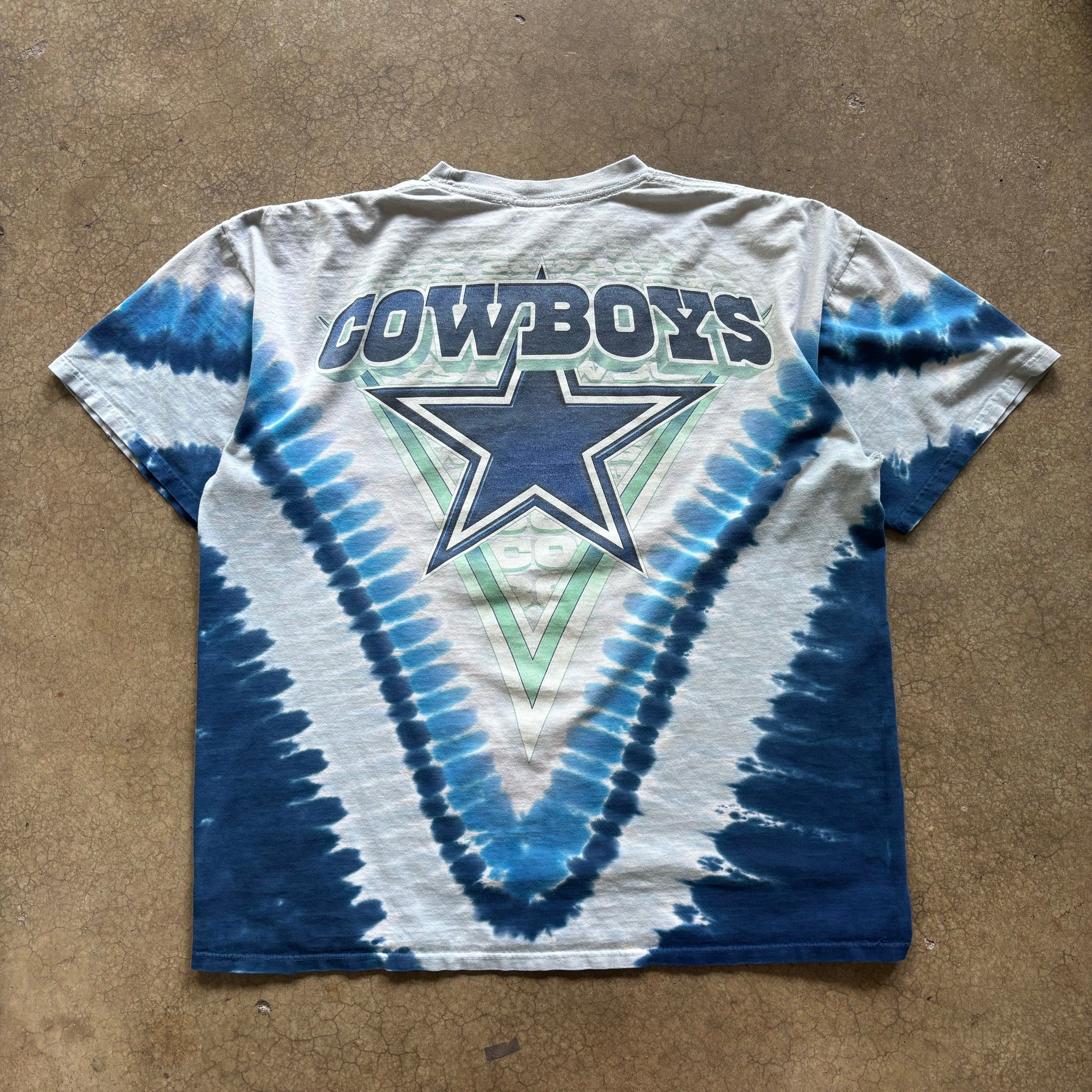 90s LIQUID BLUE COWBOYS TEE - XXL