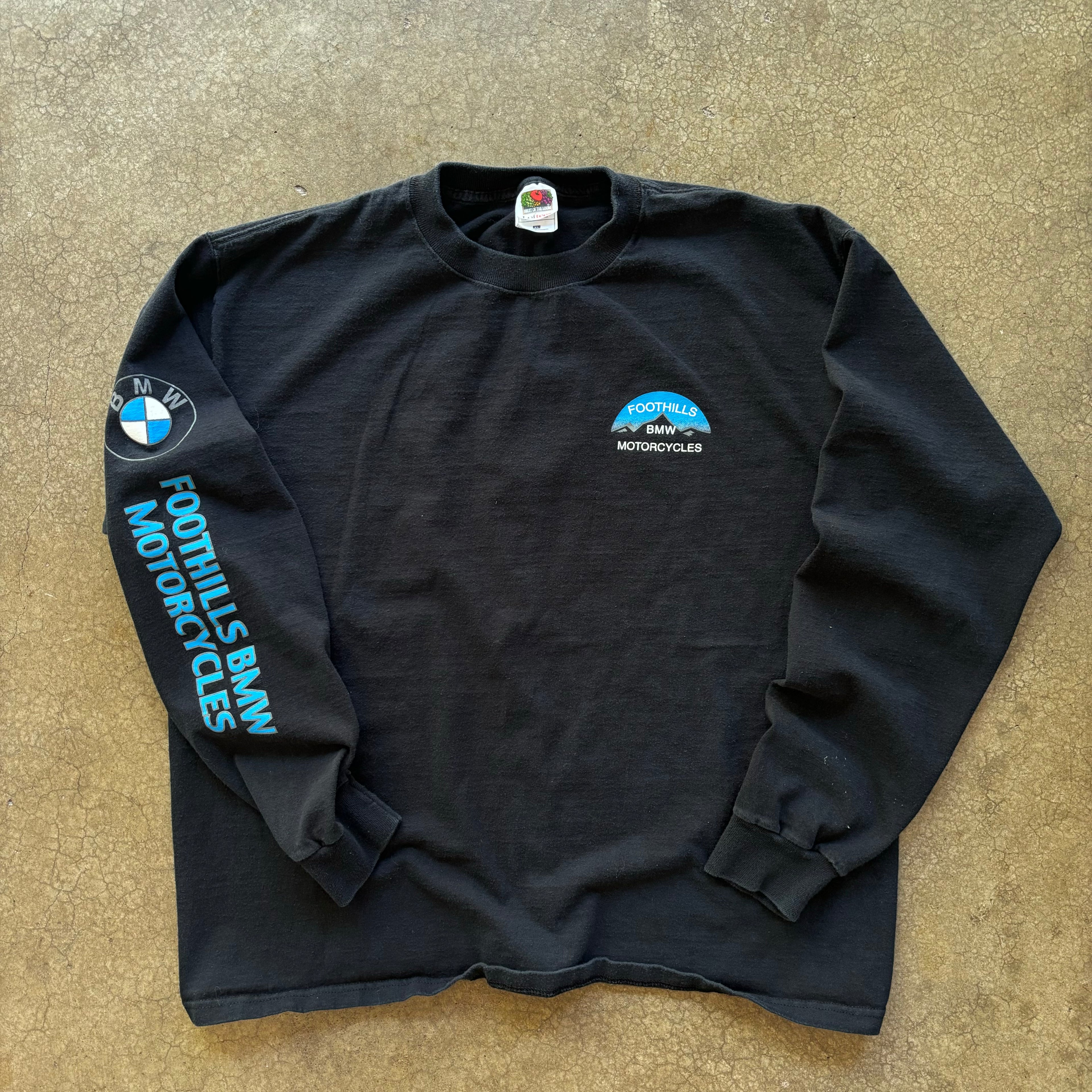 90s BMW MOTORCYCLES LONGSLEEVE TEE - XL