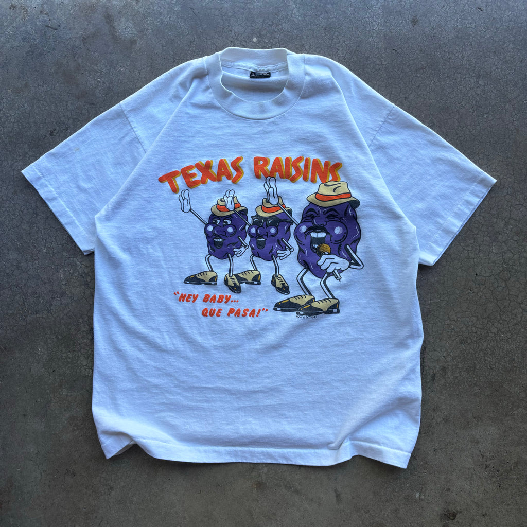 90s TEXAS RAISINS TEE - XL