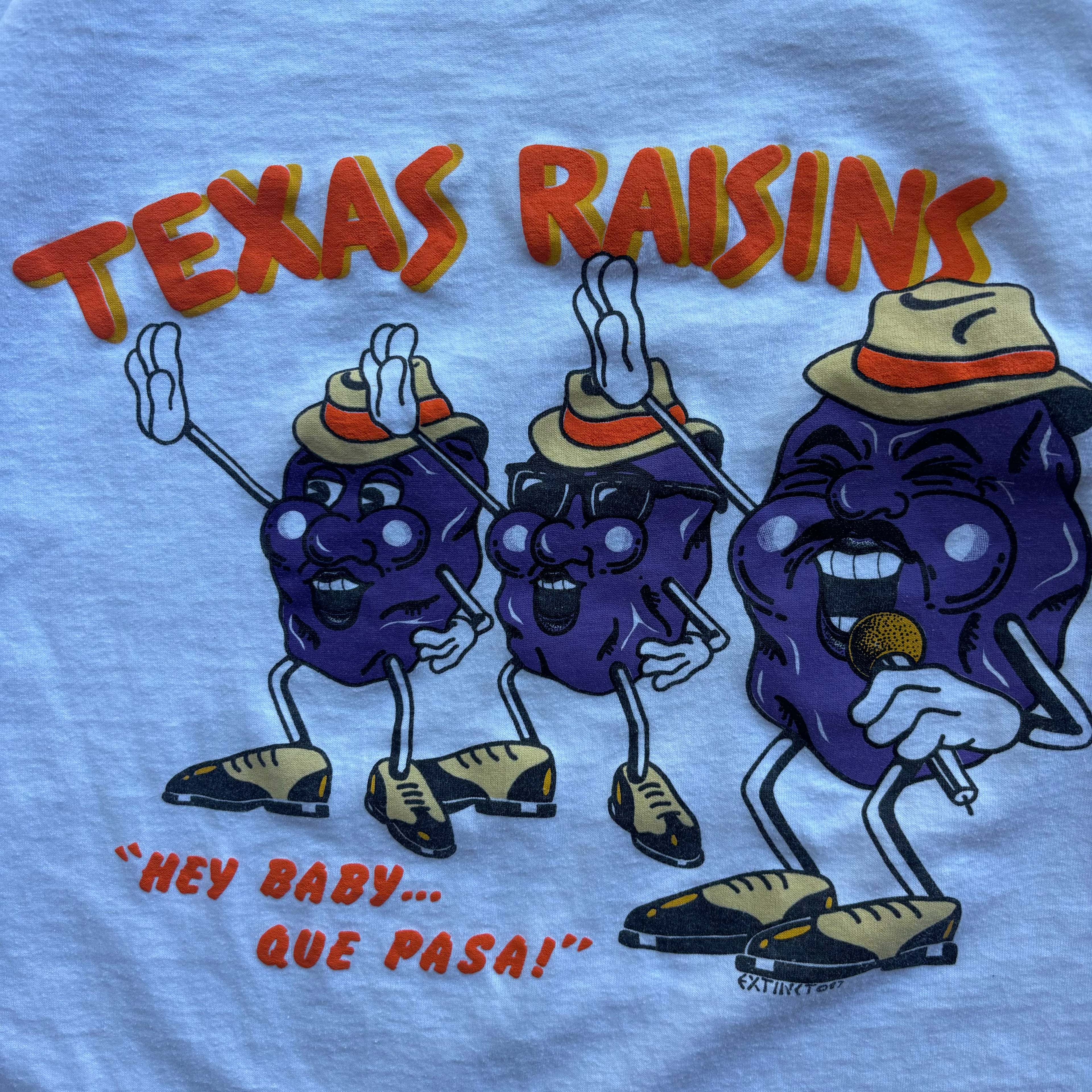 90s TEXAS RAISINS TEE - XL
