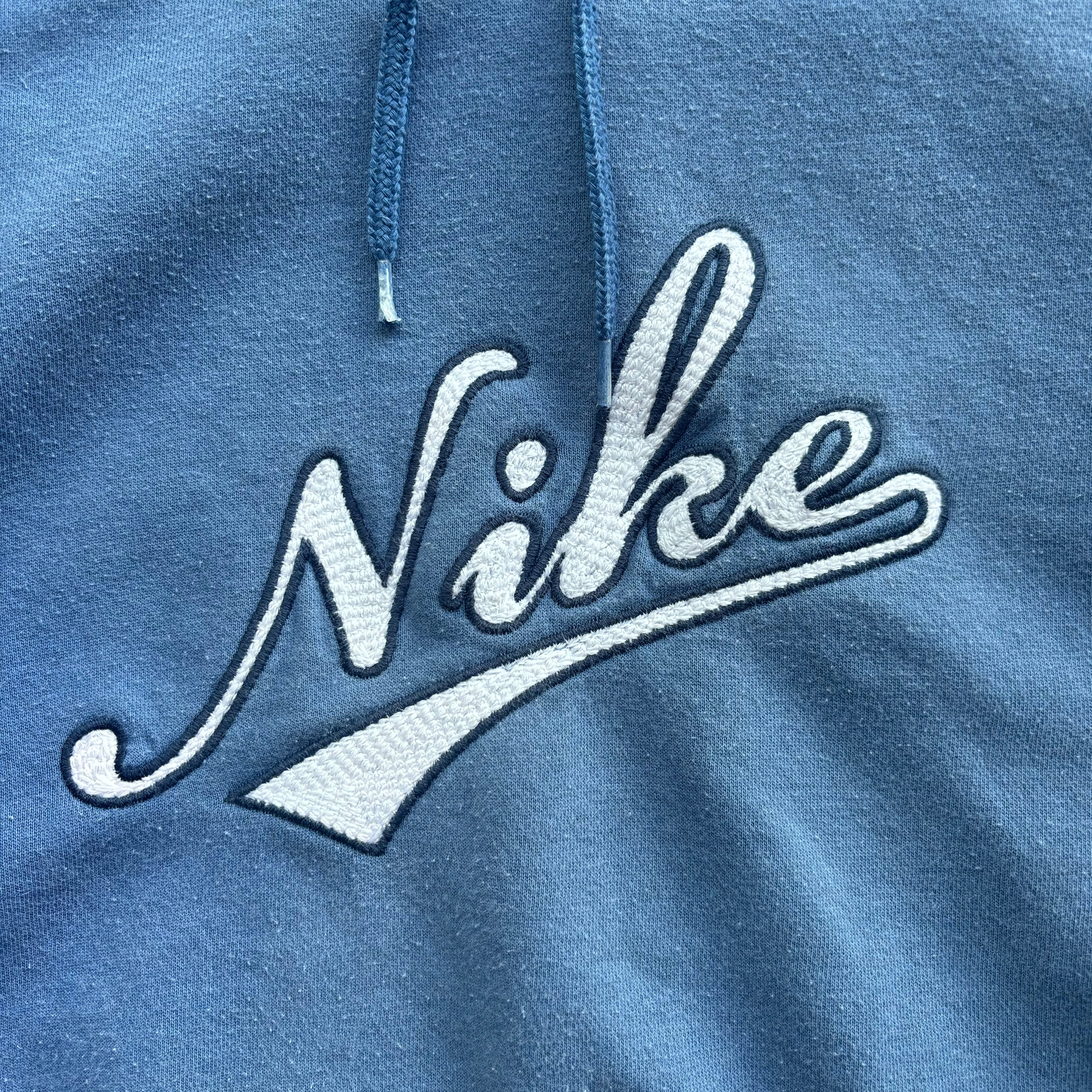 00s NIKE BABY BLUE HOODIE - XL