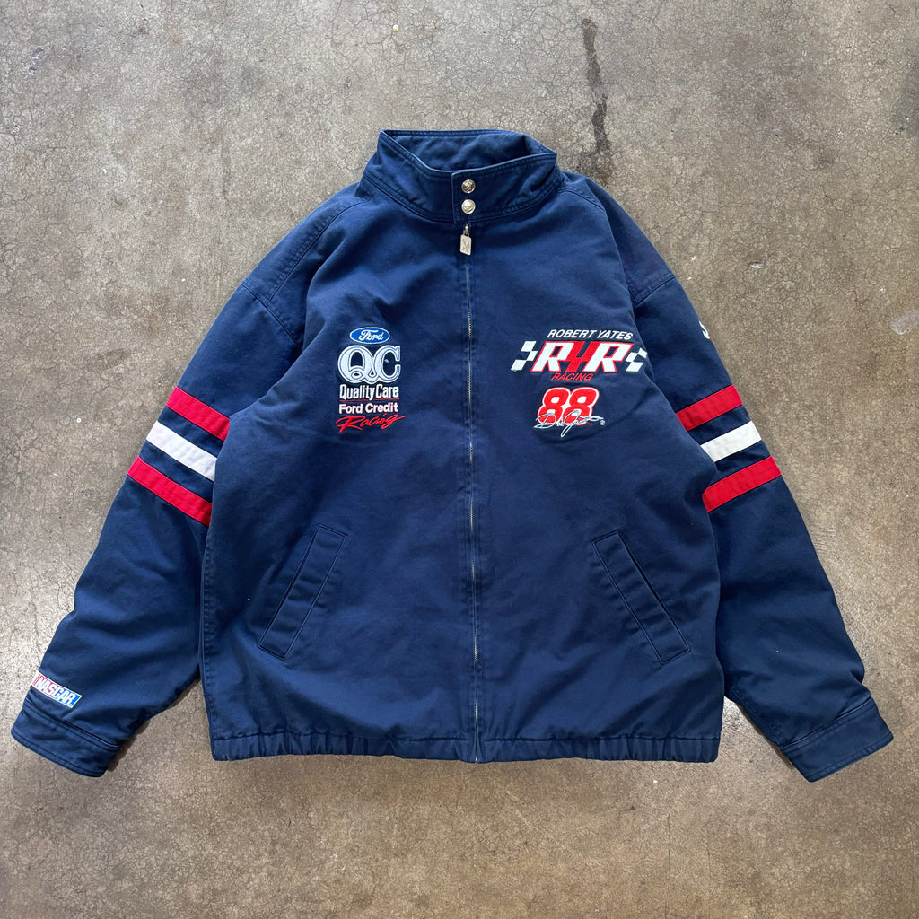 90s DALE JARRET NASCAR JACKET - L