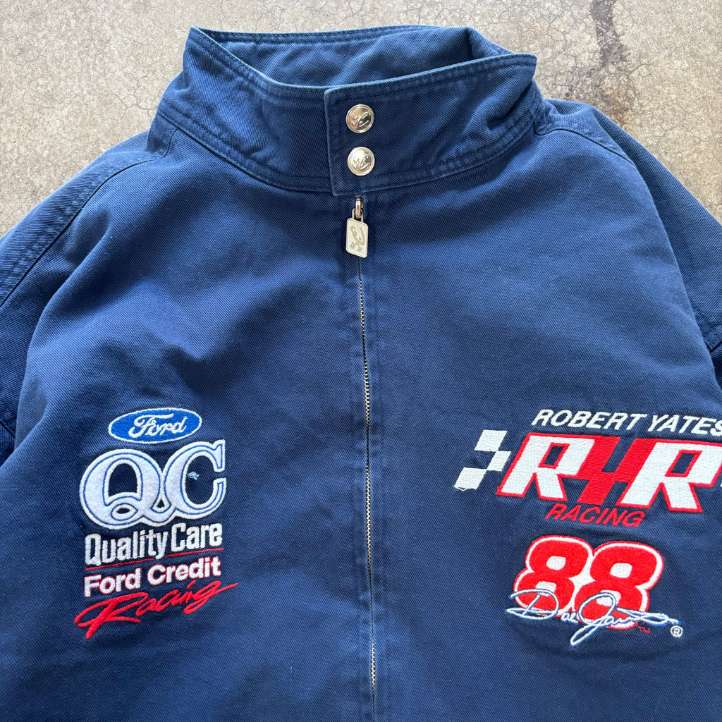 90s DALE JARRET NASCAR JACKET - L