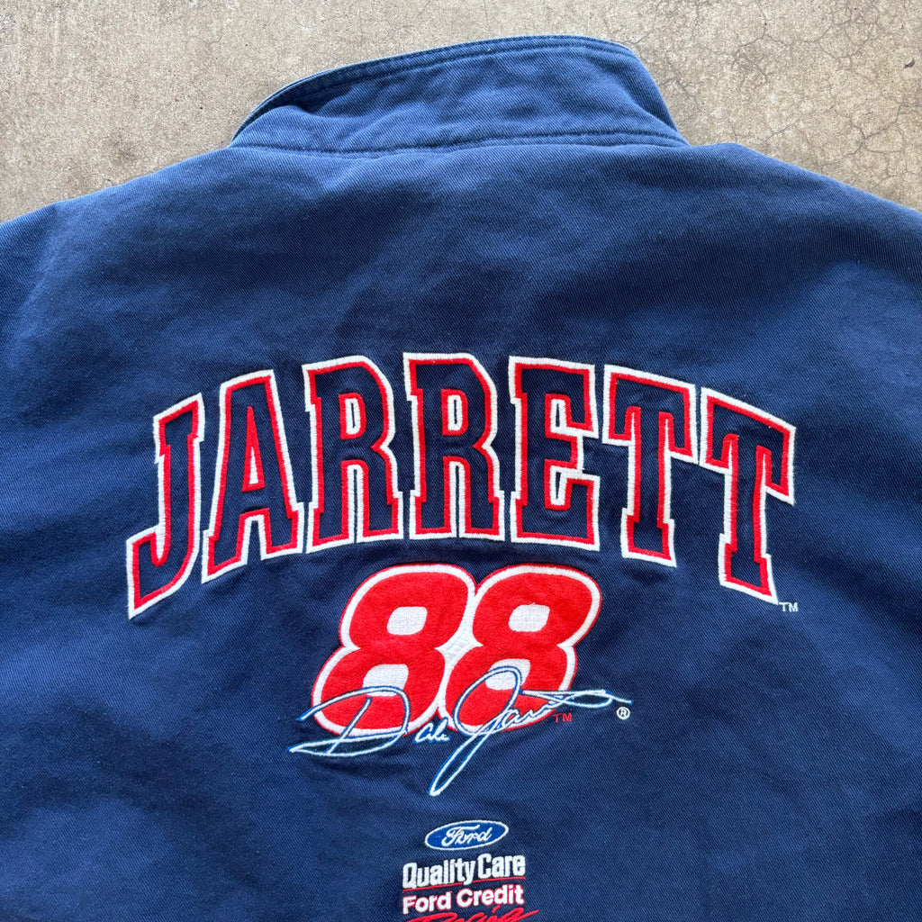 90s DALE JARRET NASCAR JACKET - L