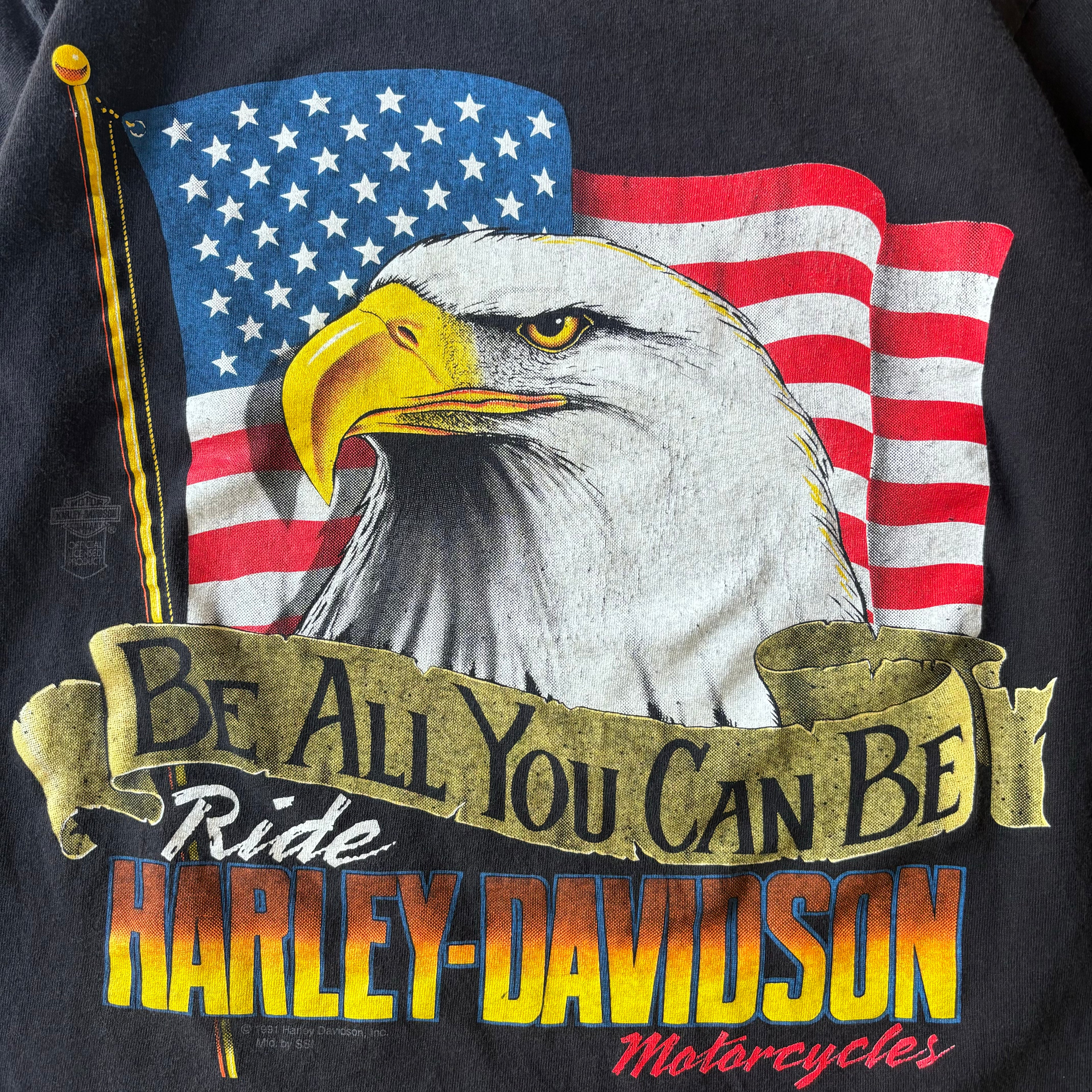 90s BE ALL YOU CAN BE HARLEY - M