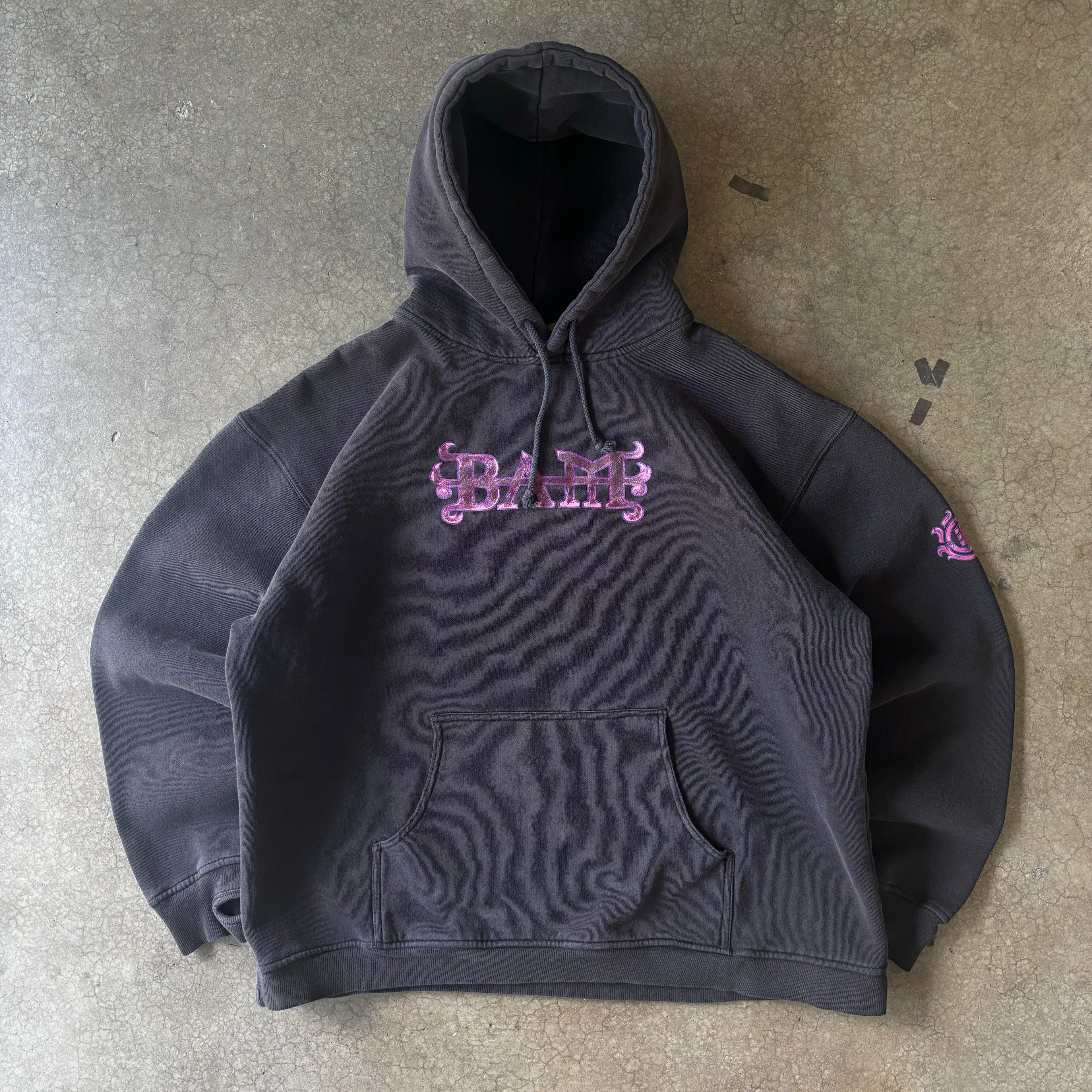 00s BAM MARGERA SKATE HOODIE - XL