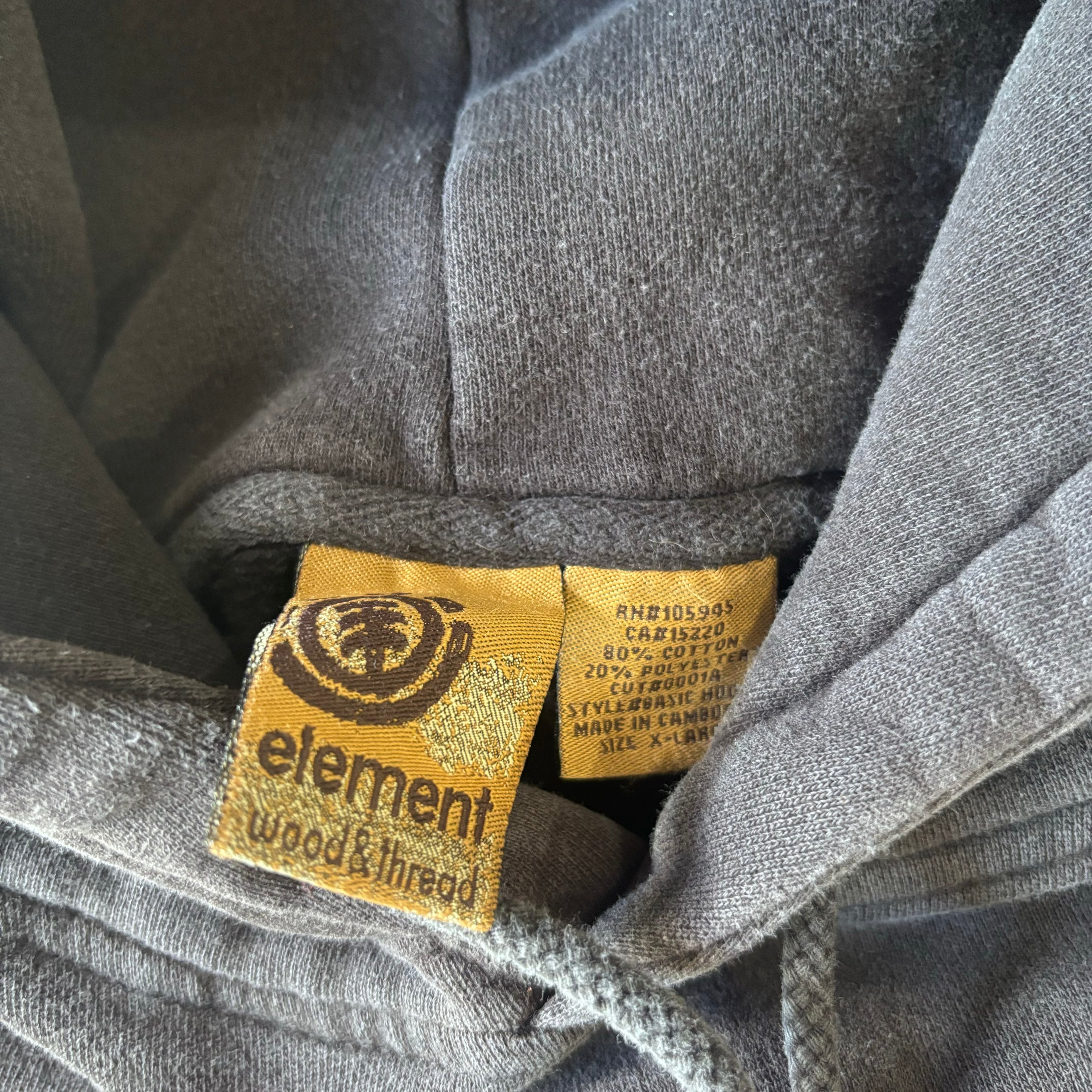 00s BAM MARGERA SKATE HOODIE - XL