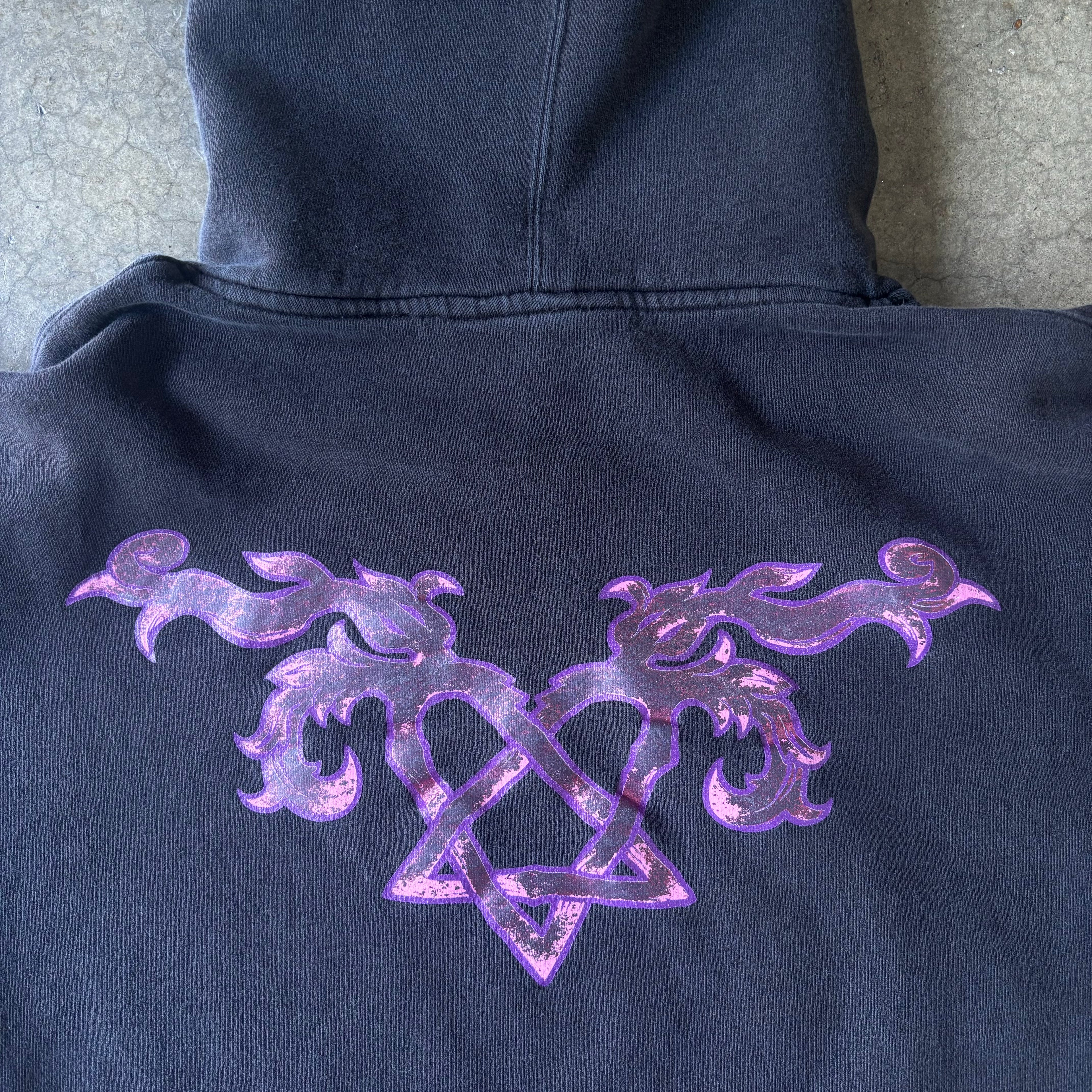 00s BAM MARGERA SKATE HOODIE - XL