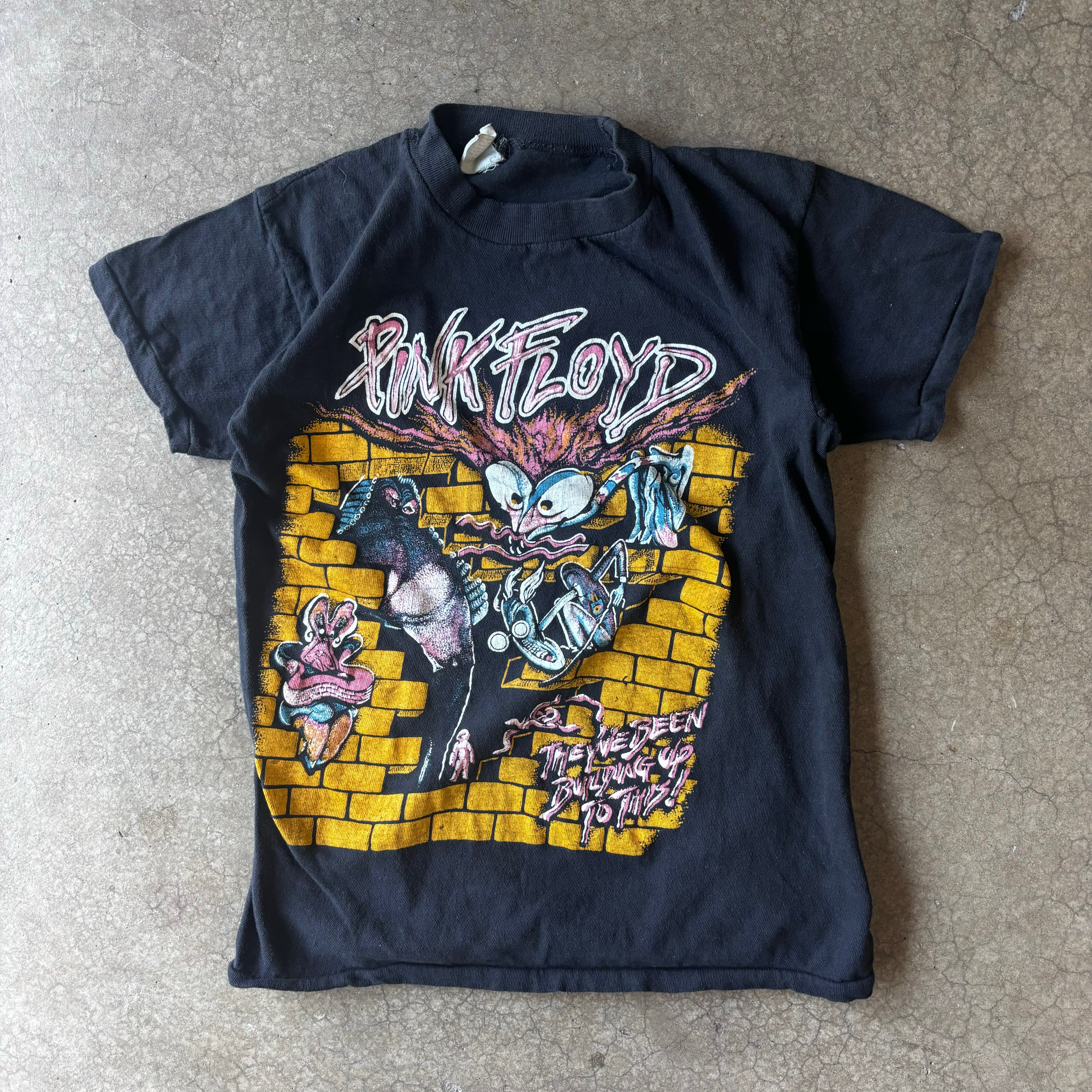 80s PINK FLOYD THE WALL TEE - SM