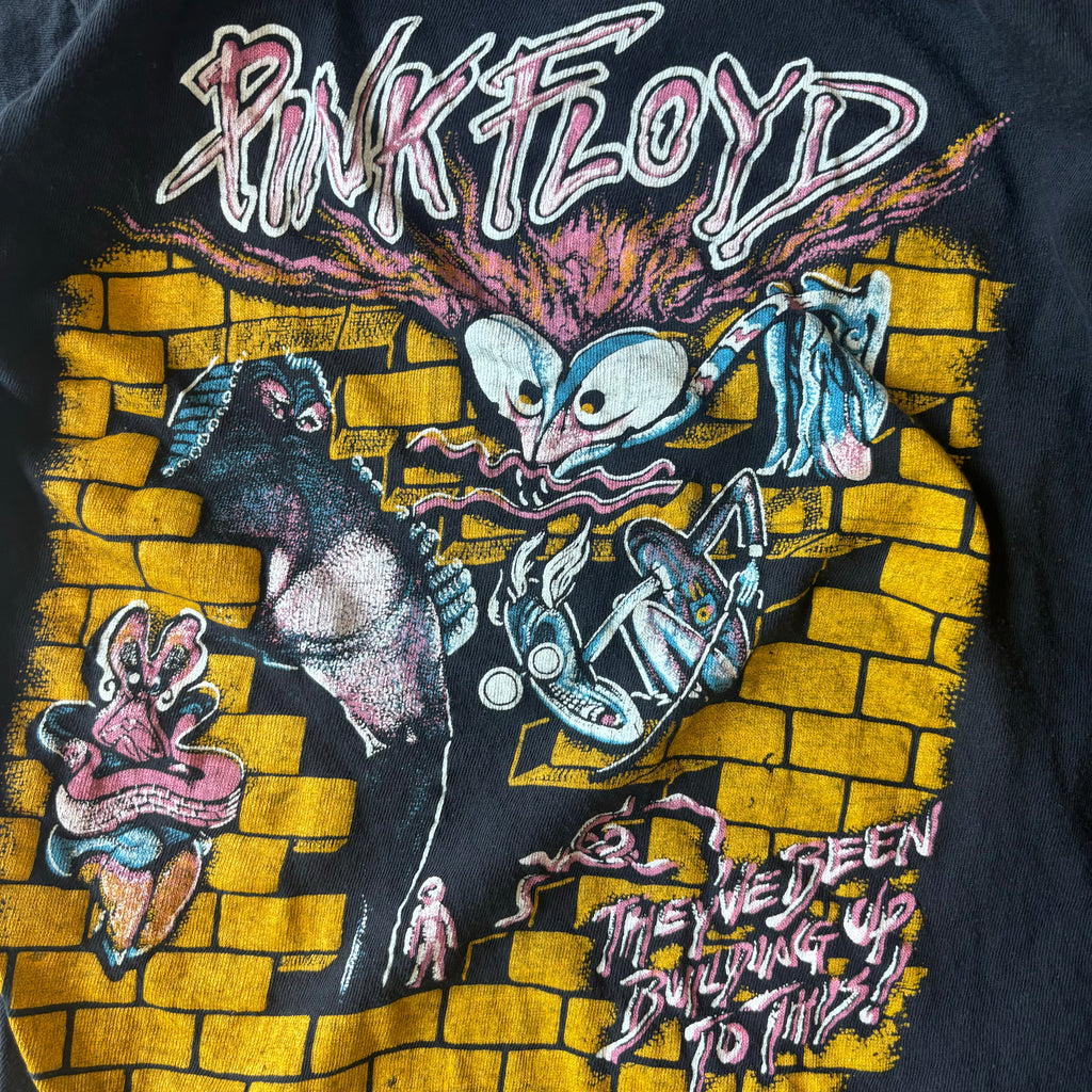 80s PINK FLOYD THE WALL TEE - SM