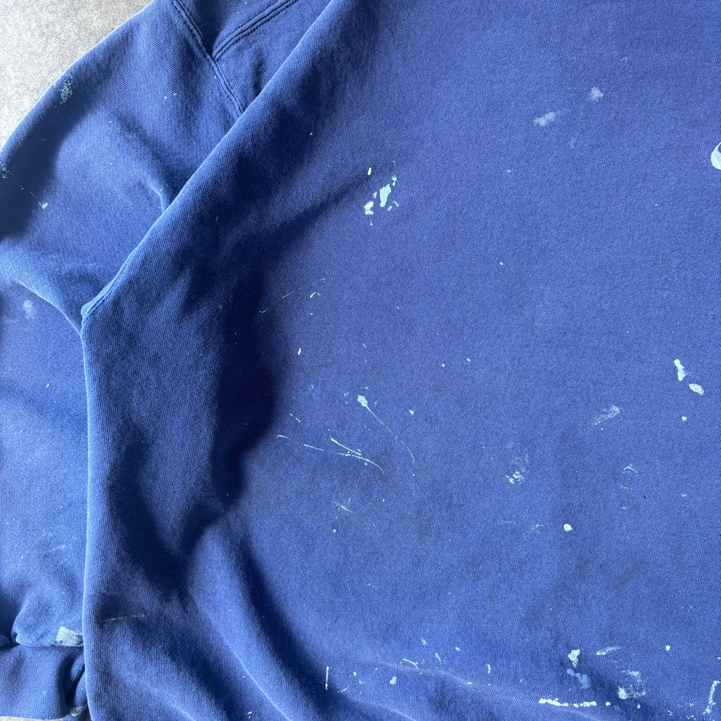 90s PAINT SPLATTER NIKE CREW - L