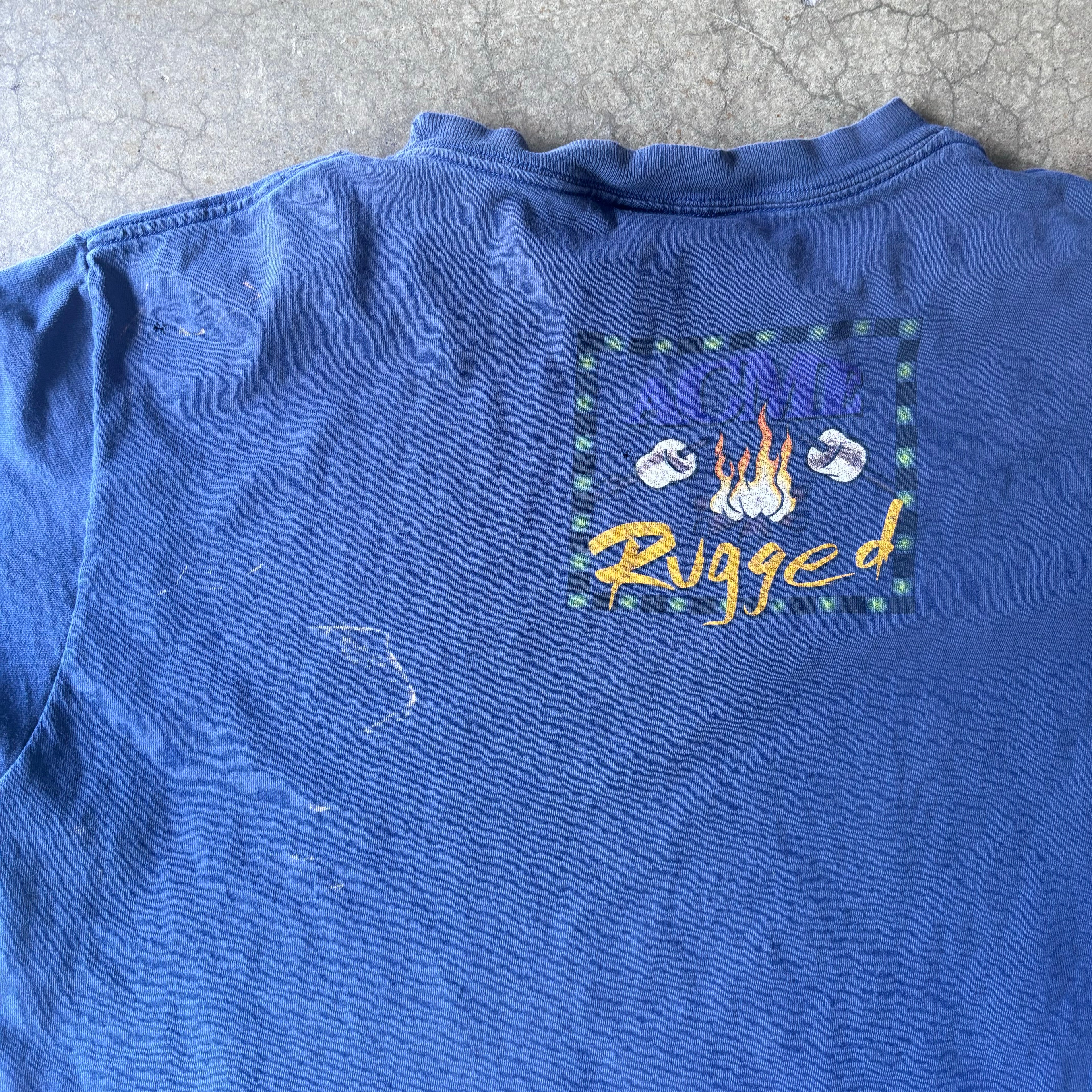 90s LOONEY TUNES CAMPFIRE TEE - XL