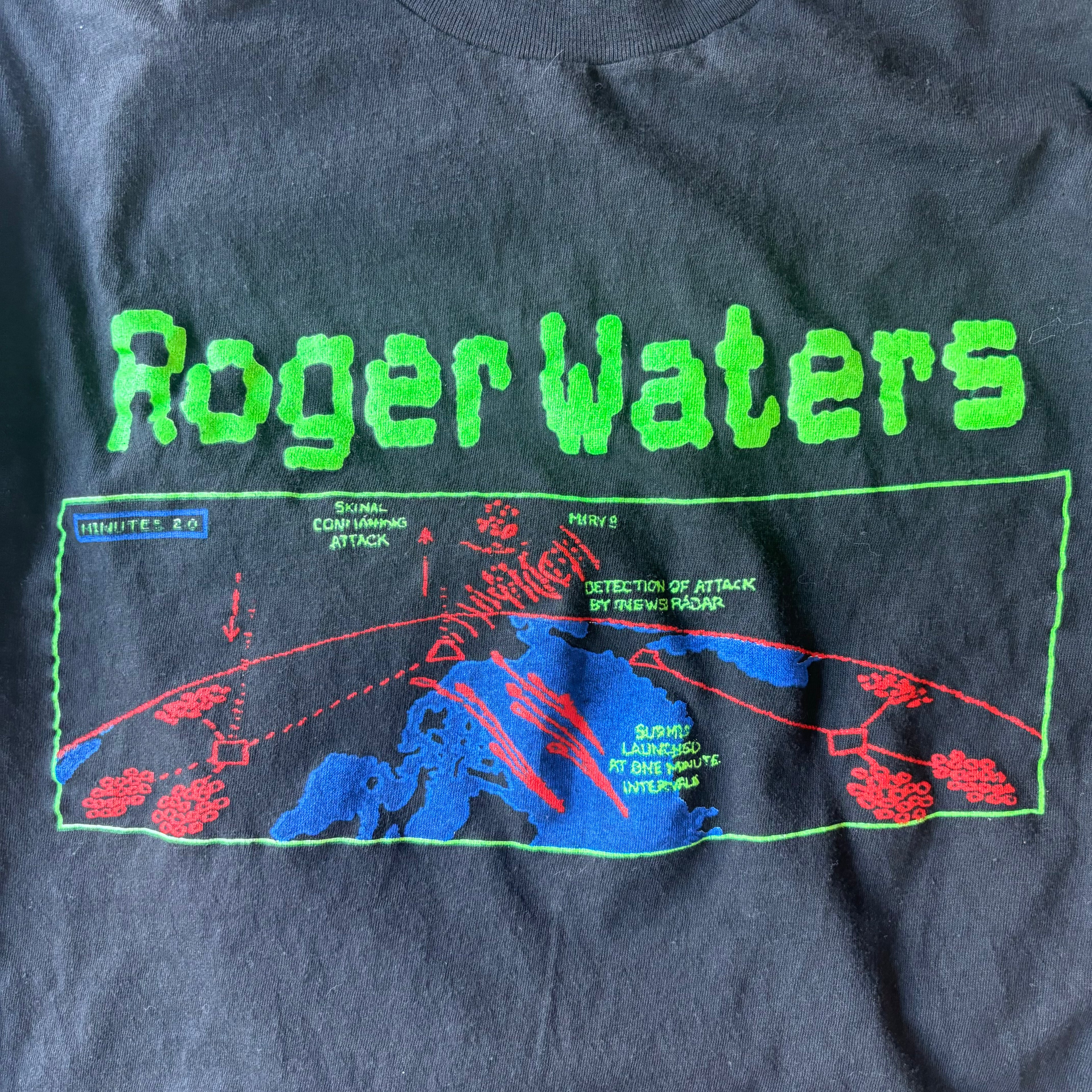 80s ROGER WATERS TOUR TEE - M