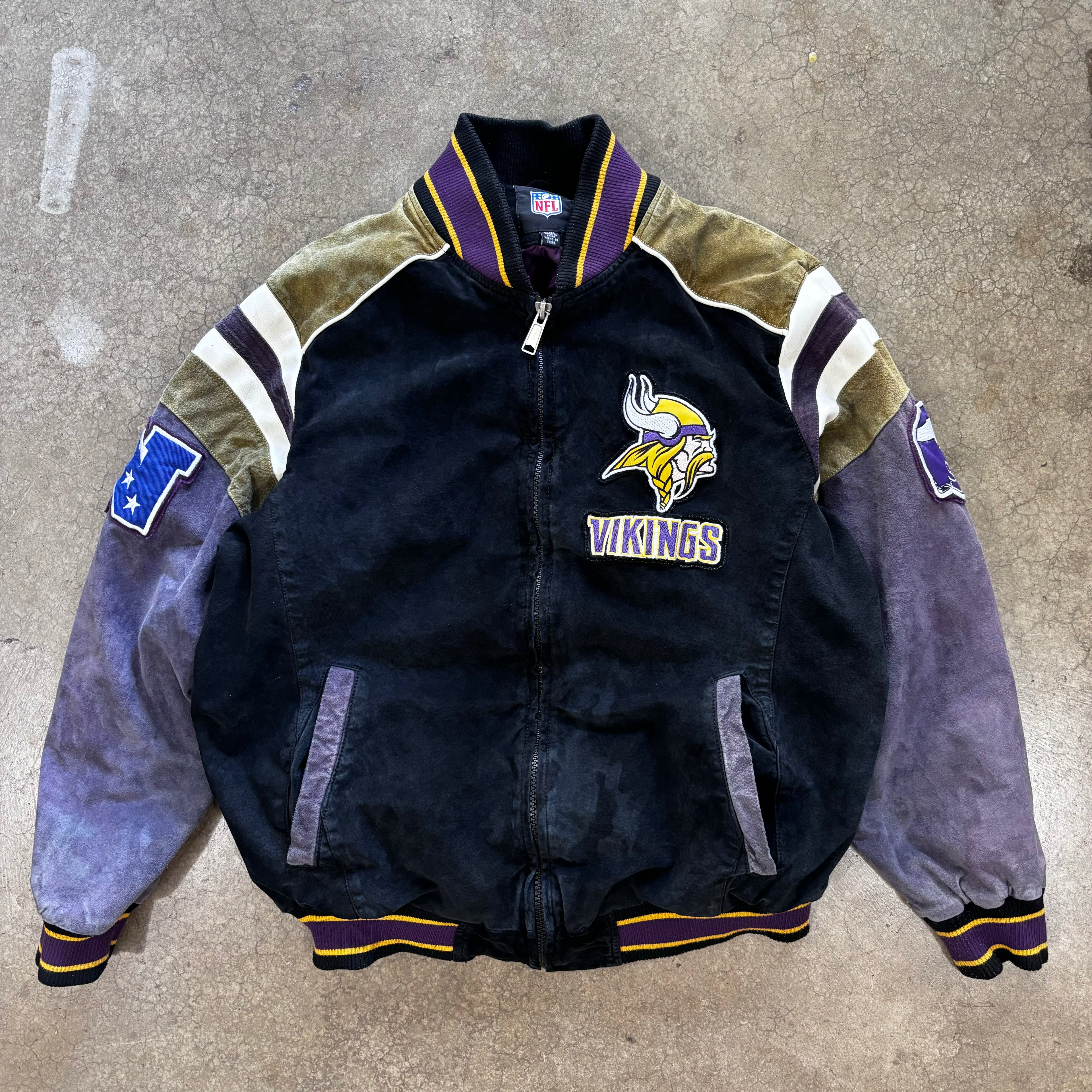 00s MINNESOTA VIKINGS JACKET - XL