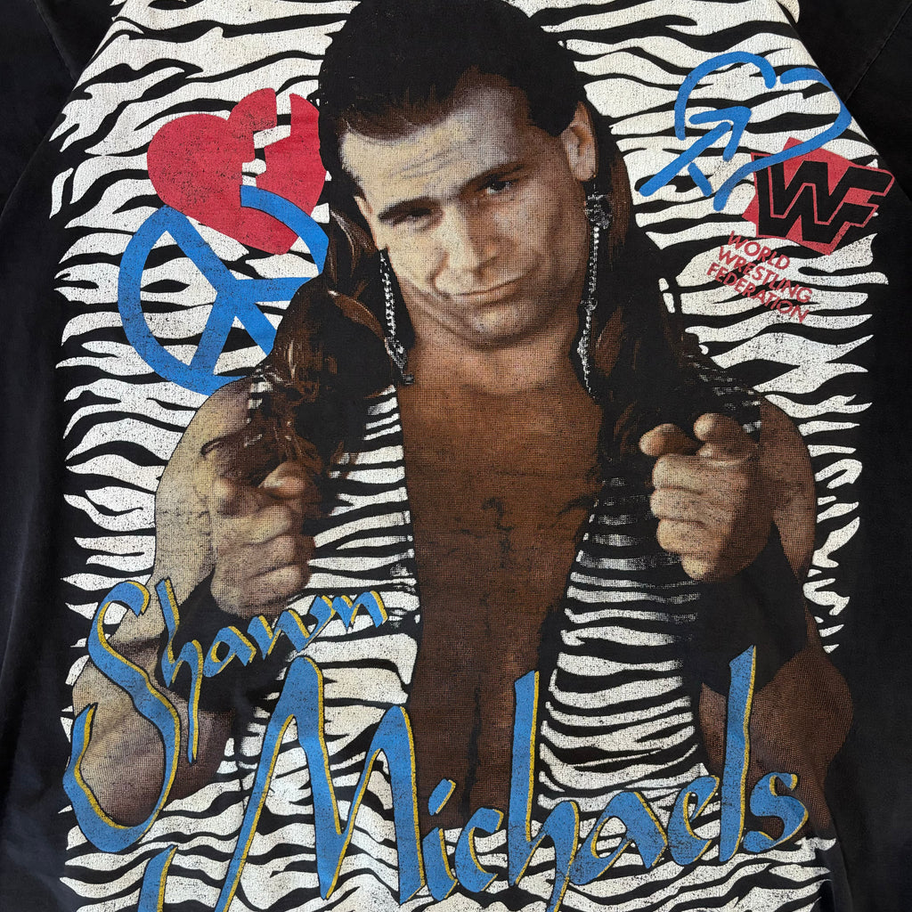 90s SHAWN MICHAELS AOP TEE - XL