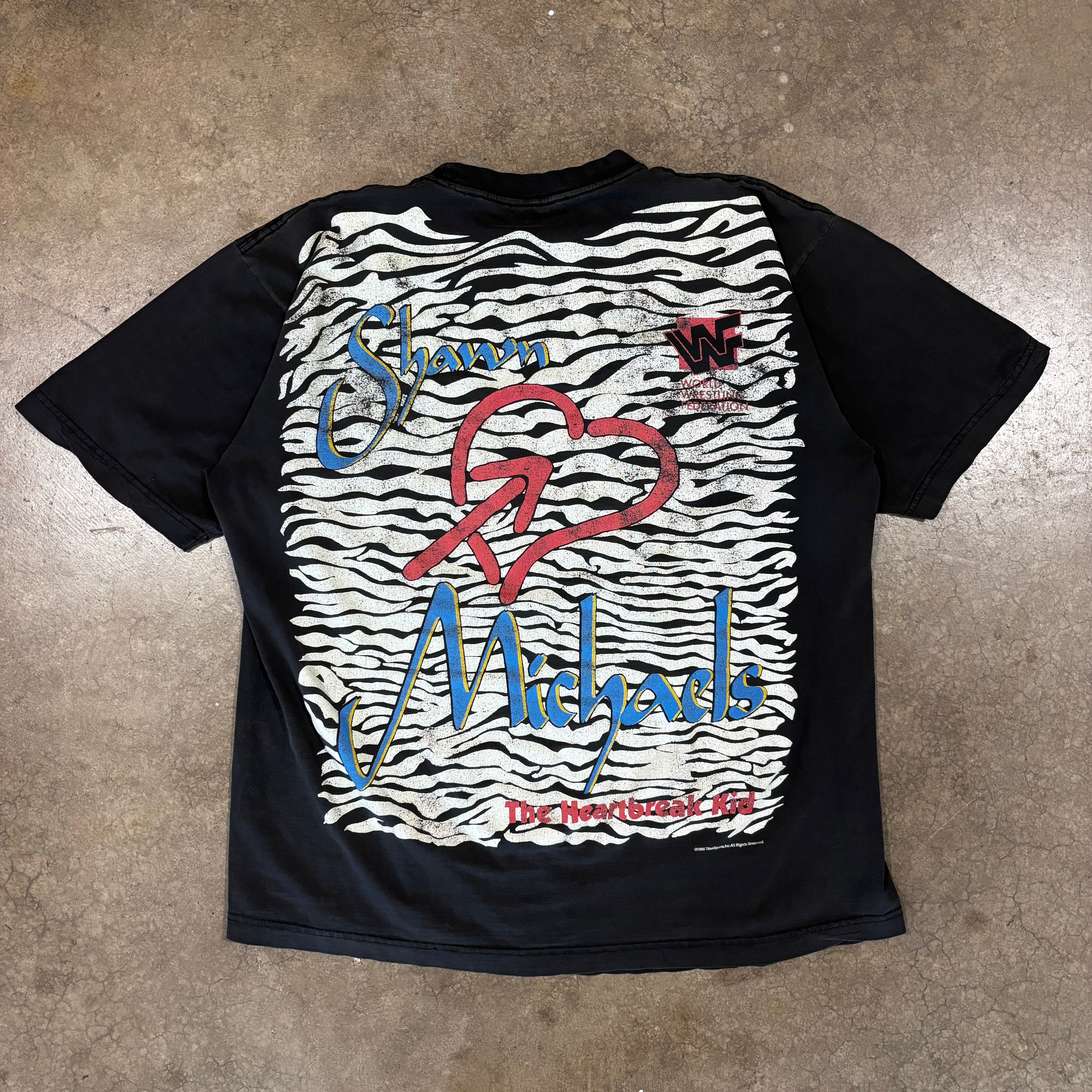 90s SHAWN MICHAELS AOP TEE - XL