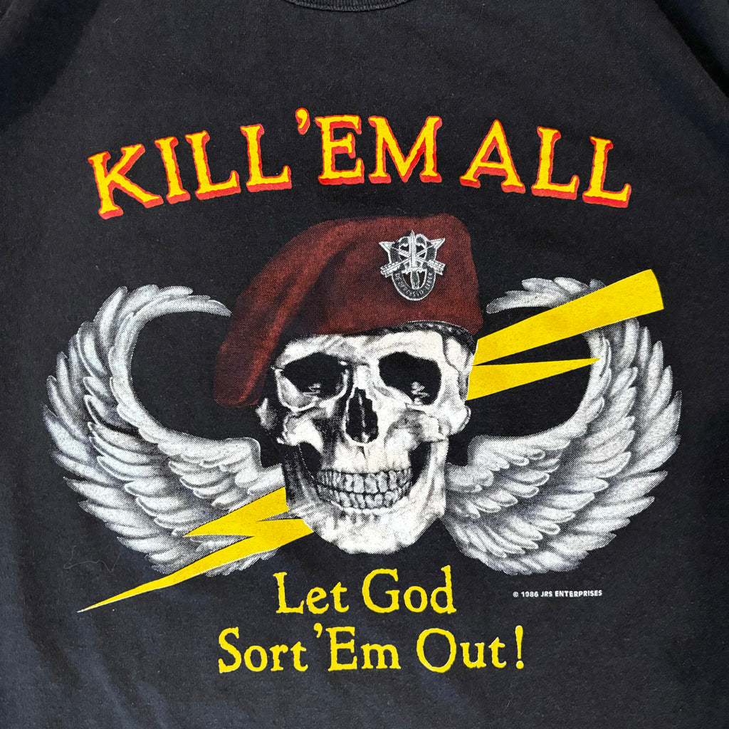 80s KILL EM ALL TEE - M