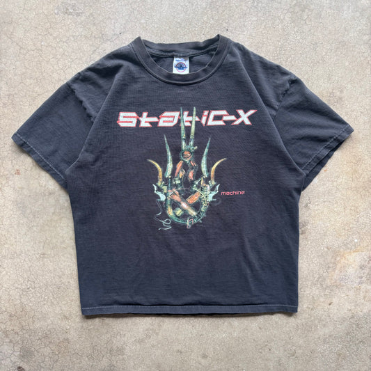 VINTAGE STATIC X TEE - L