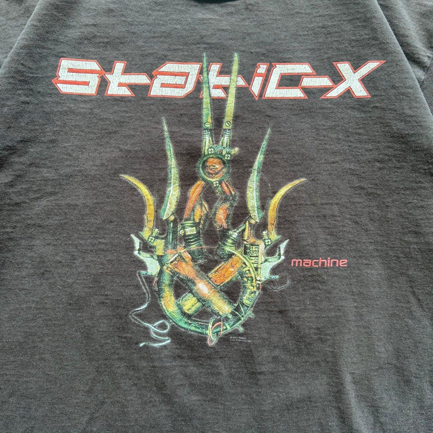 VINTAGE STATIC X TEE - L