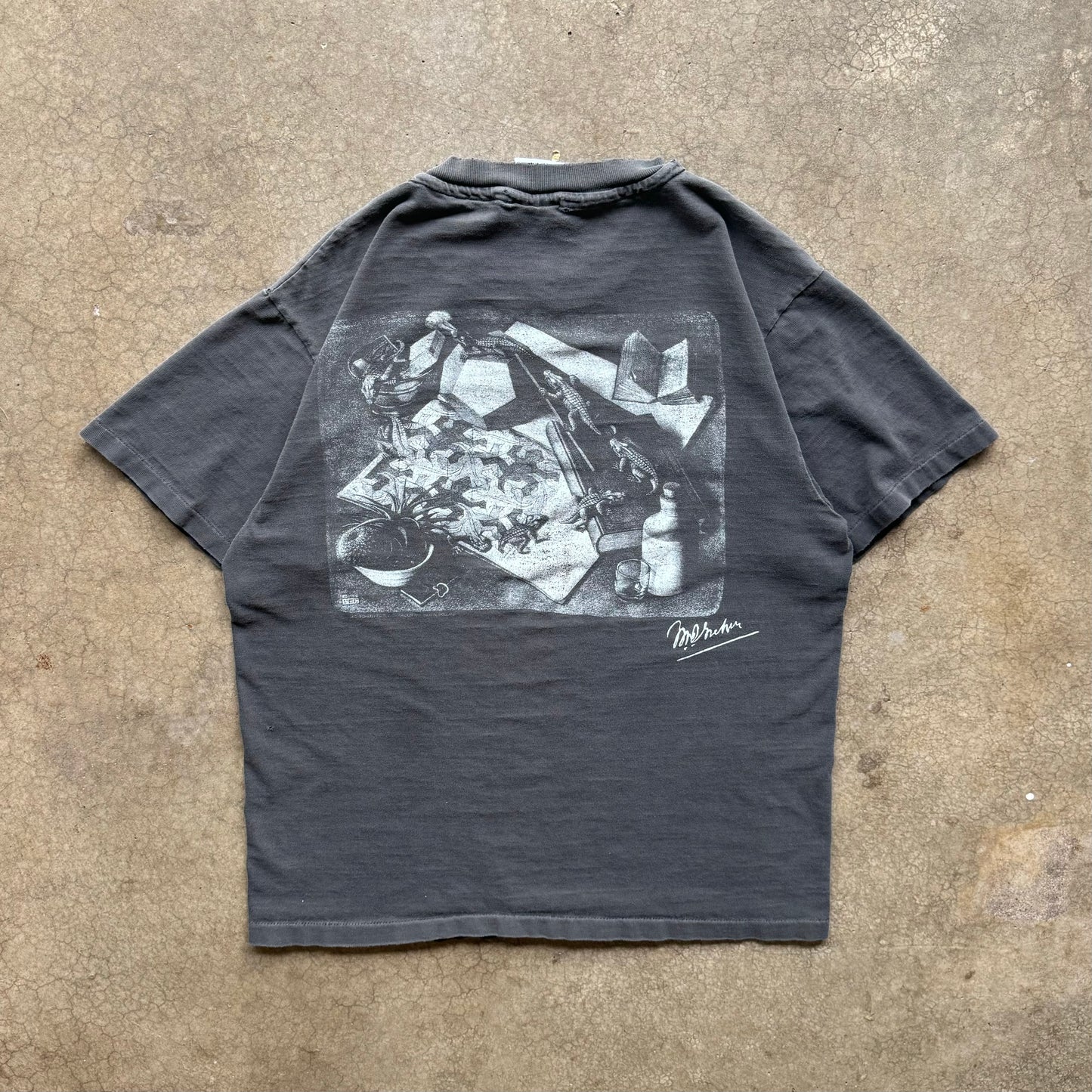 VINTAGE MC ESCHER TEE - M