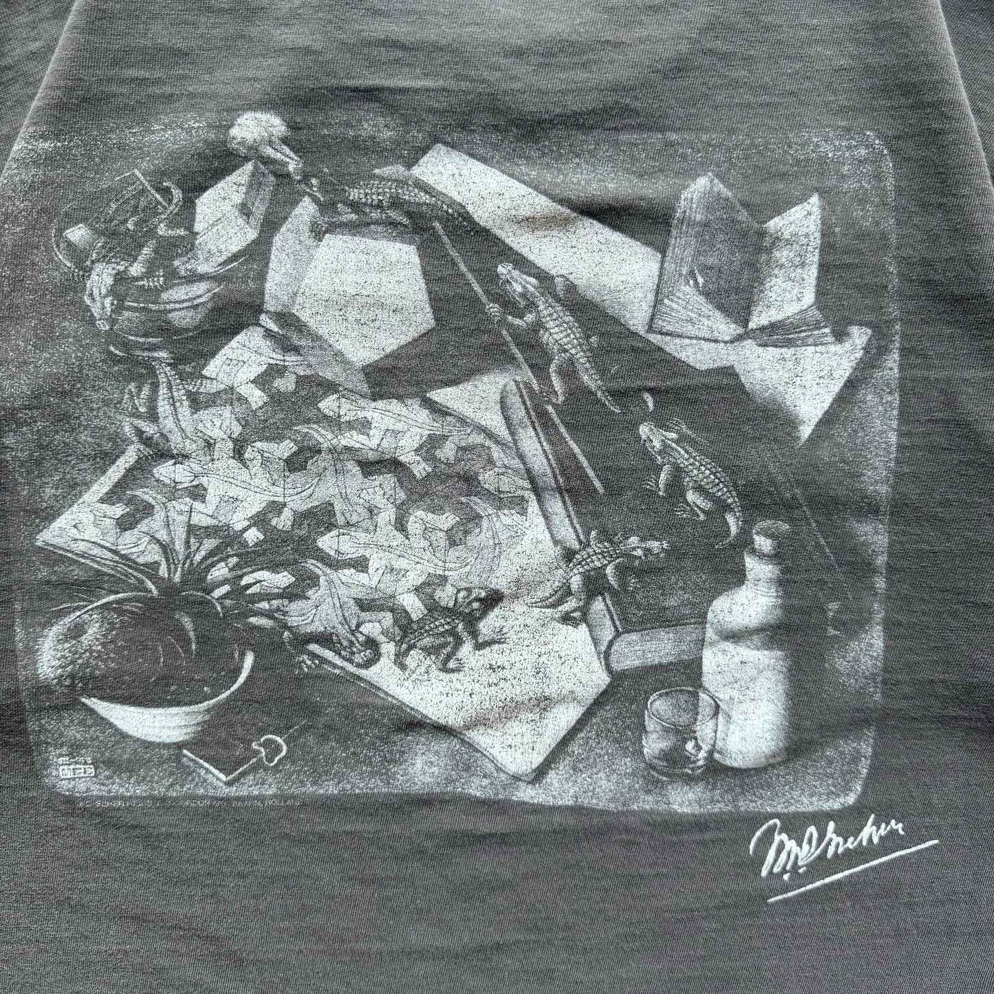 VINTAGE MC ESCHER TEE - M