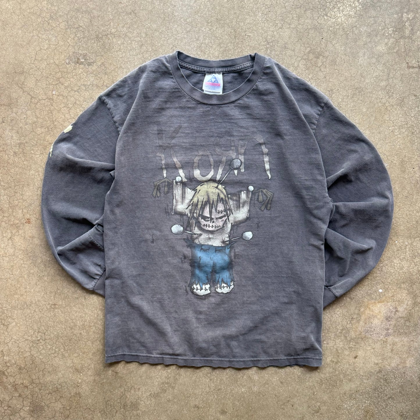 VINTAGE KORN LONGSLEEVE TEE - L