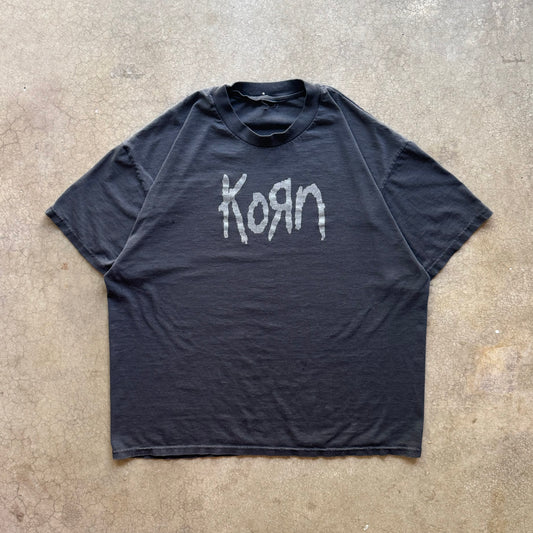 VINTAGE KORN TEE - L