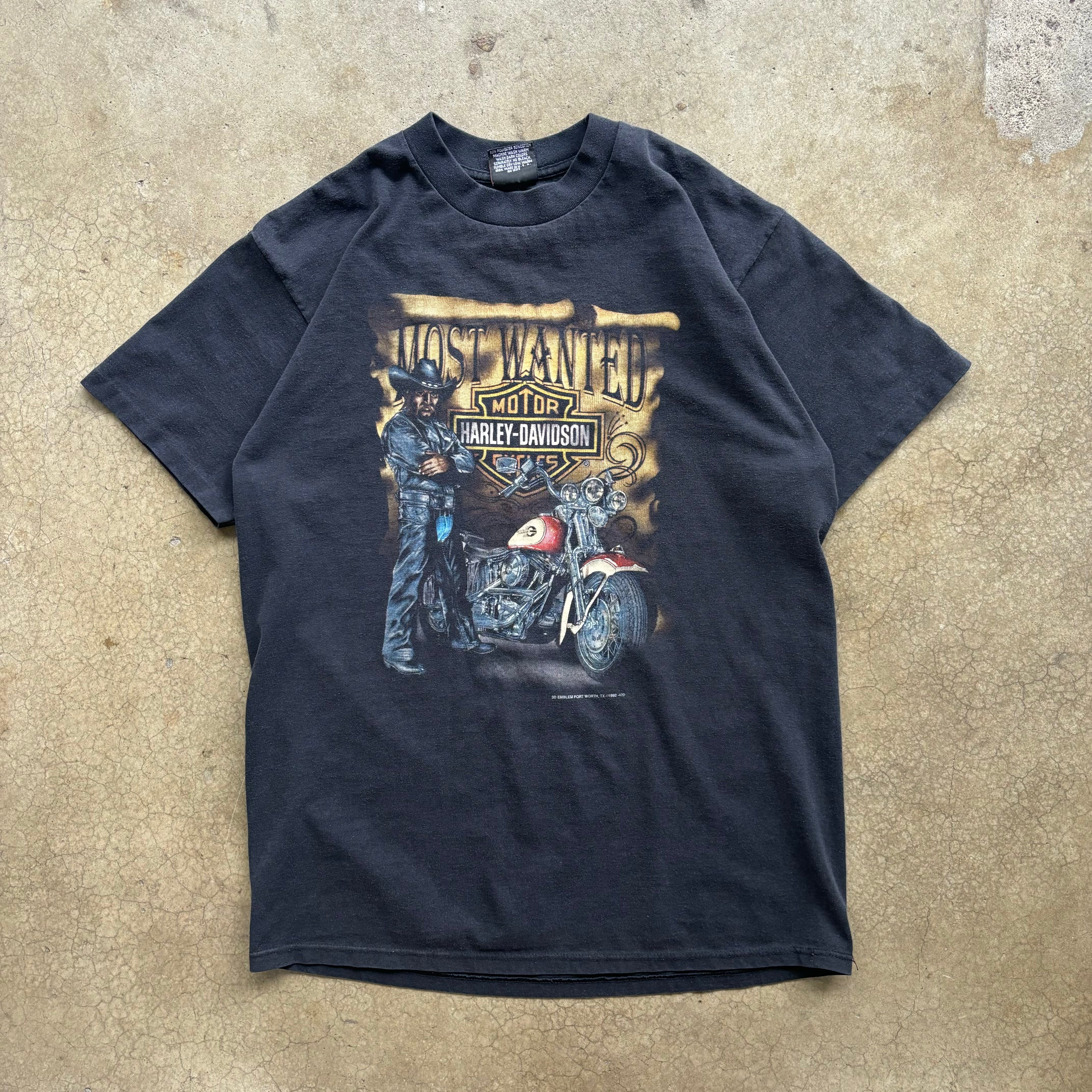 90s MOST WANTED HARLEY TEE - XL