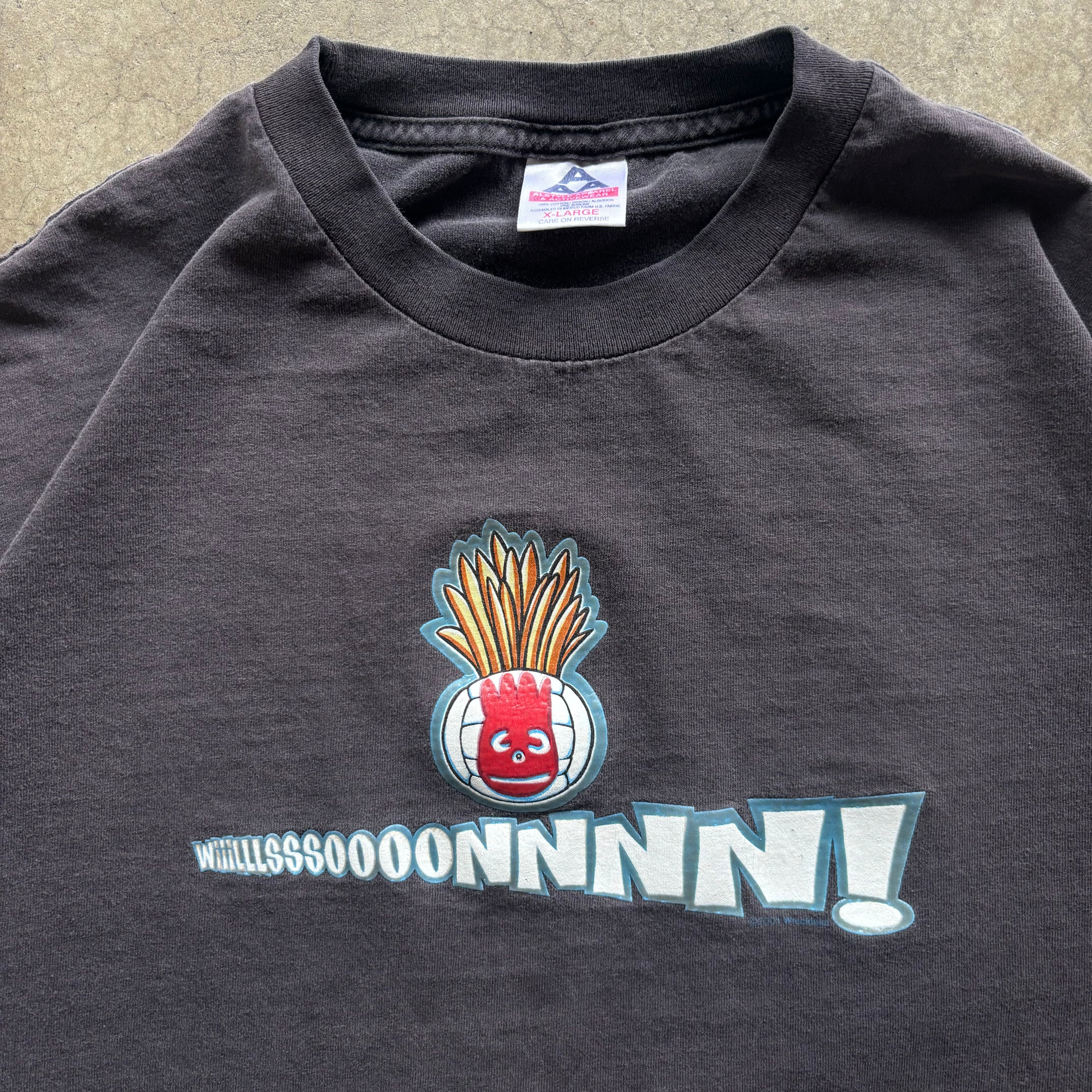 90s CAST AWAY WILSON TEE - XL