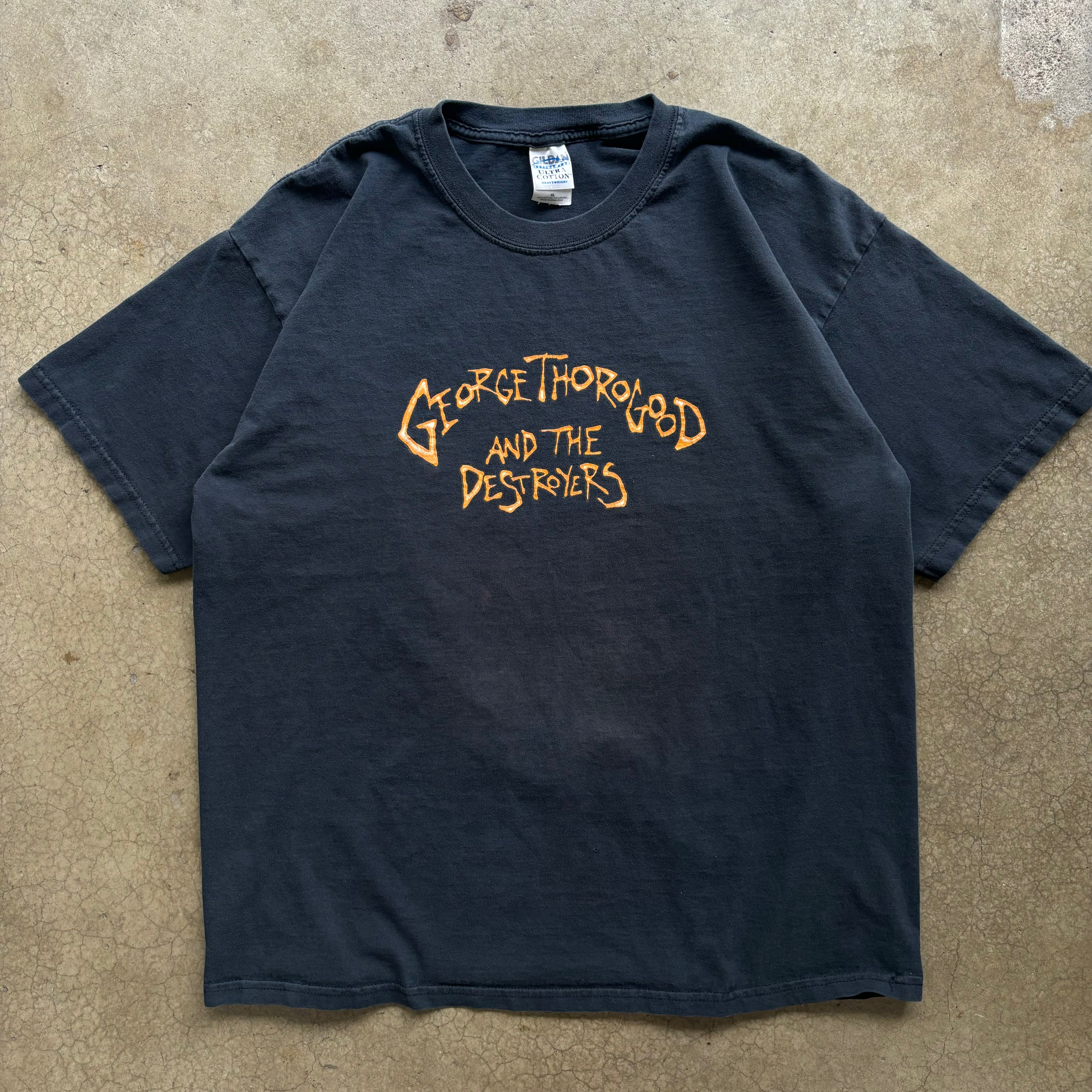 90s GEORGE THOROGOOD AND THE DESTROYERS TEE - XL