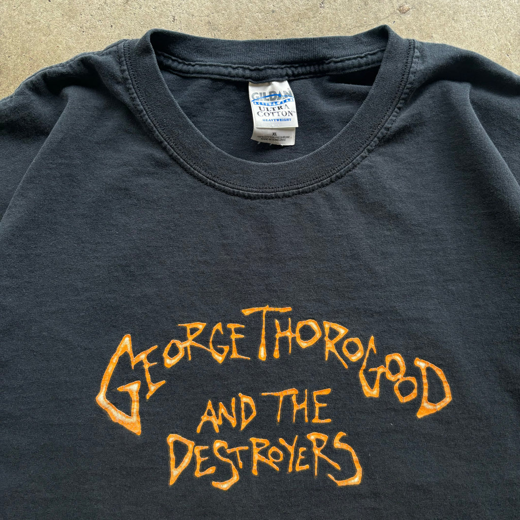 90s GEORGE THOROGOOD AND THE DESTROYERS TEE - XL