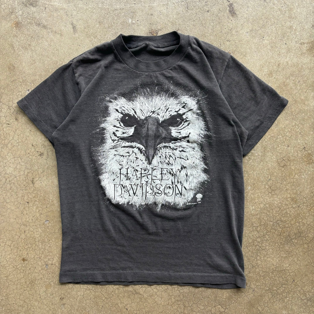80s HARLEY DAVIDSON WEST VIRGINIA TEE - M