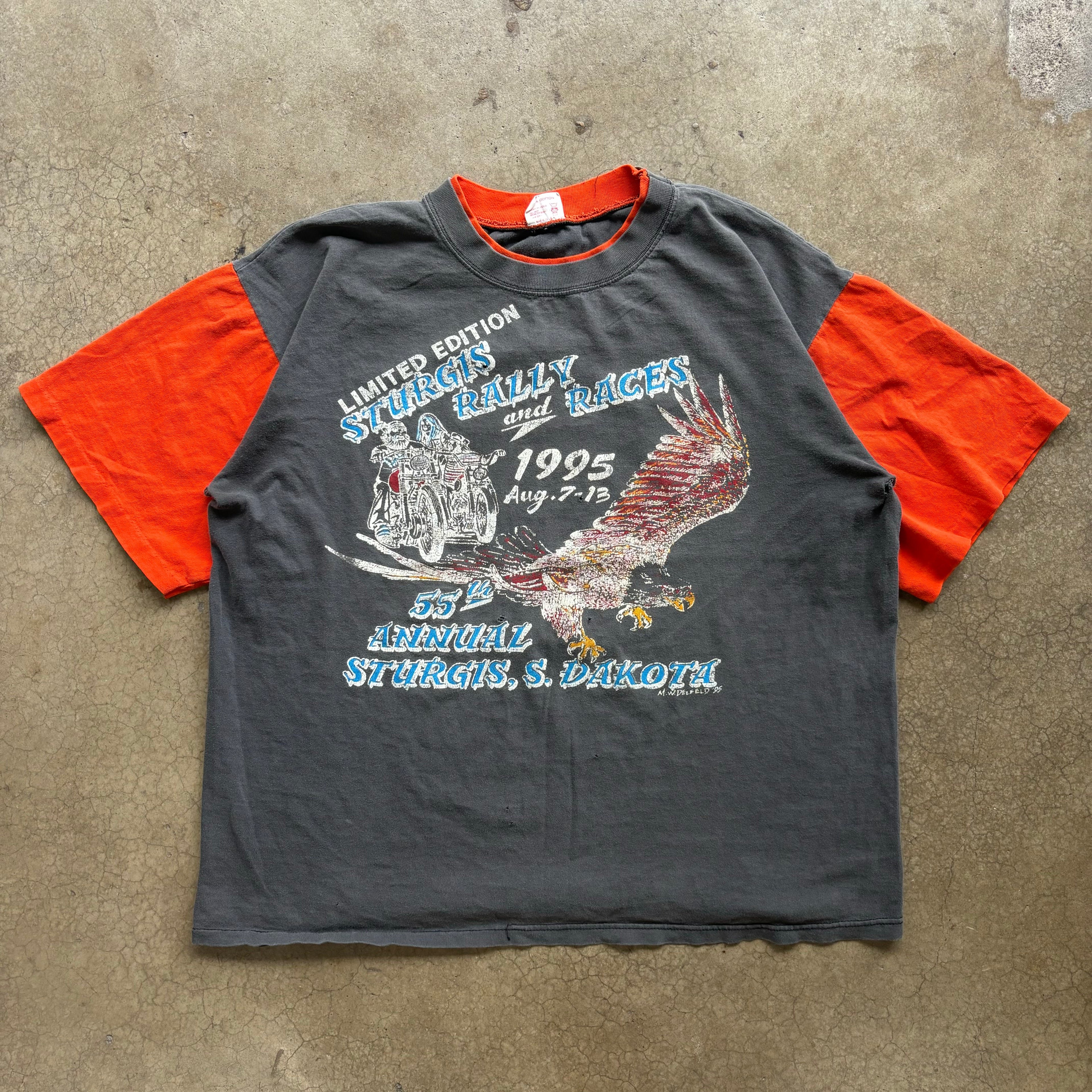 90s STURGIS RACES TEE - XL