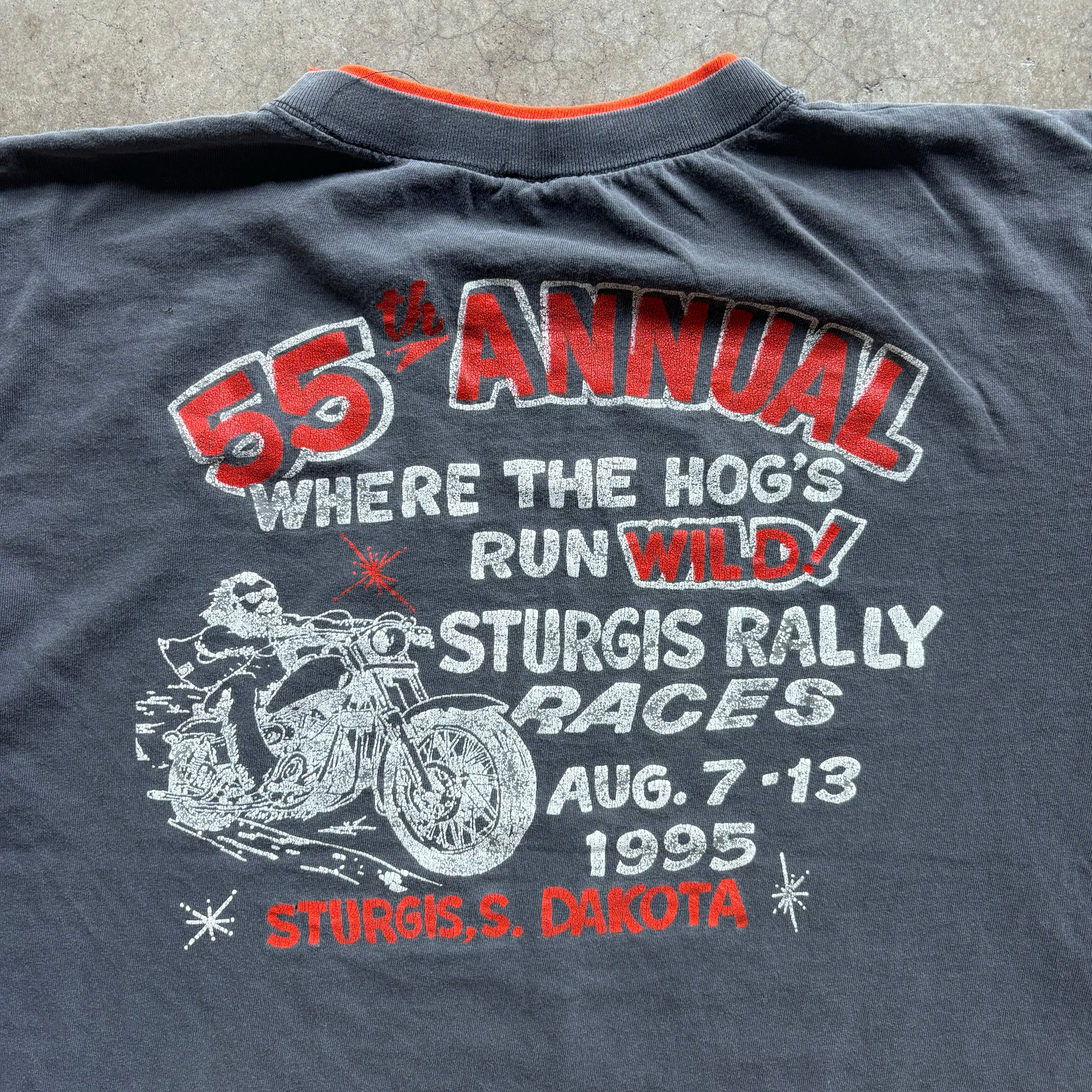 90s STURGIS RACES TEE - XL